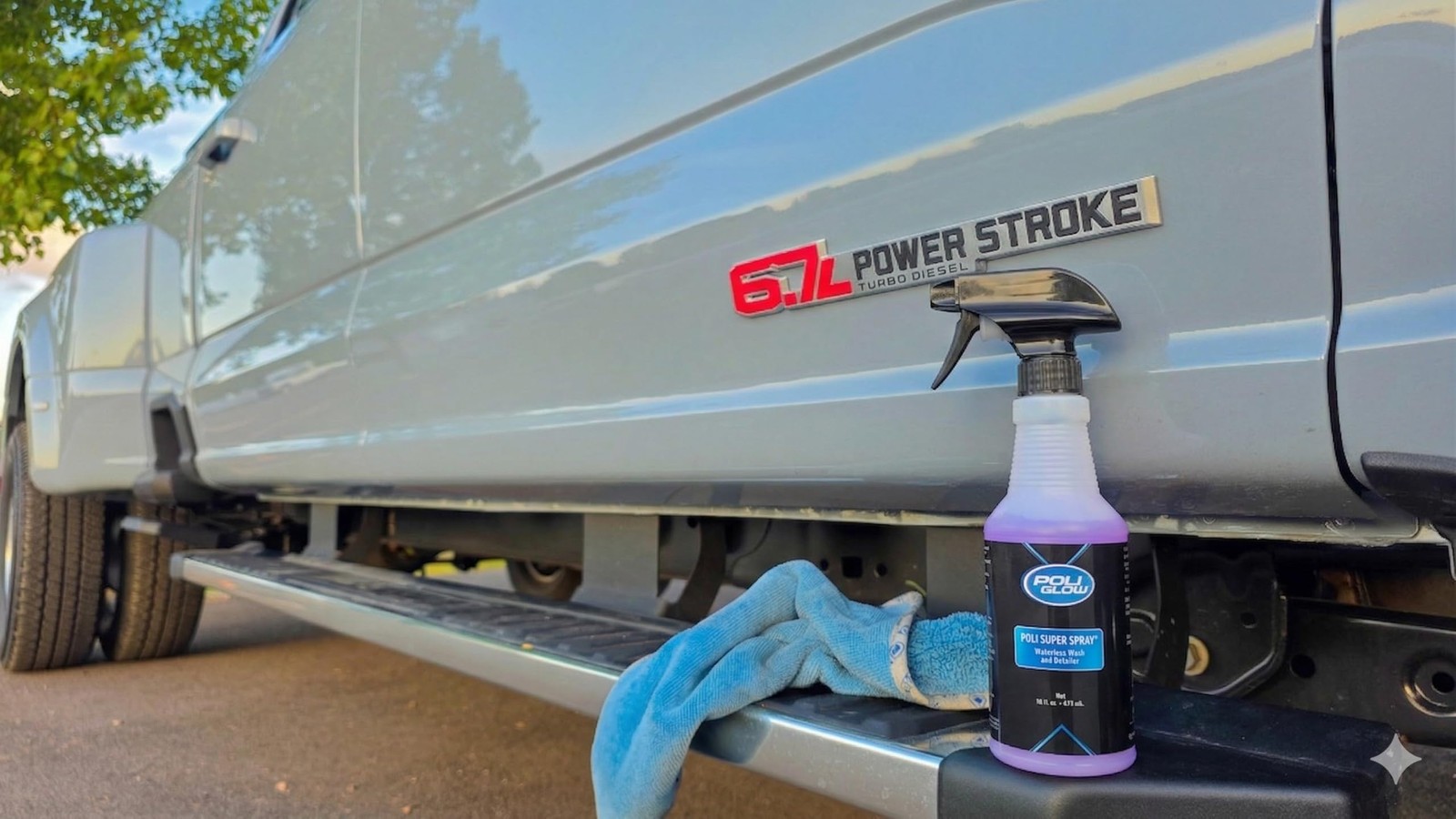 Poli Super Spray® Waterless Cleaner–No Rinse Car, Boat & RV Wash Streak-Free,…