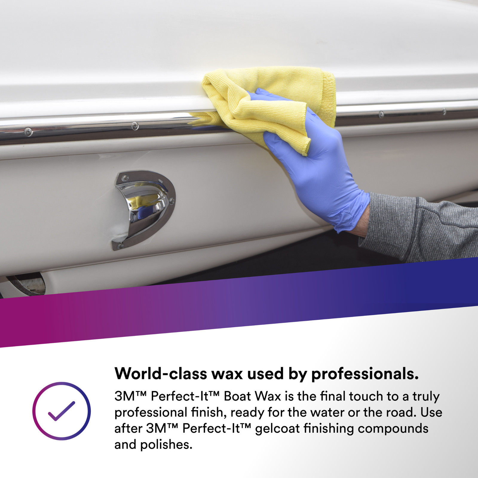 3M Perfect-It Boat Wax: 1 quart (White)