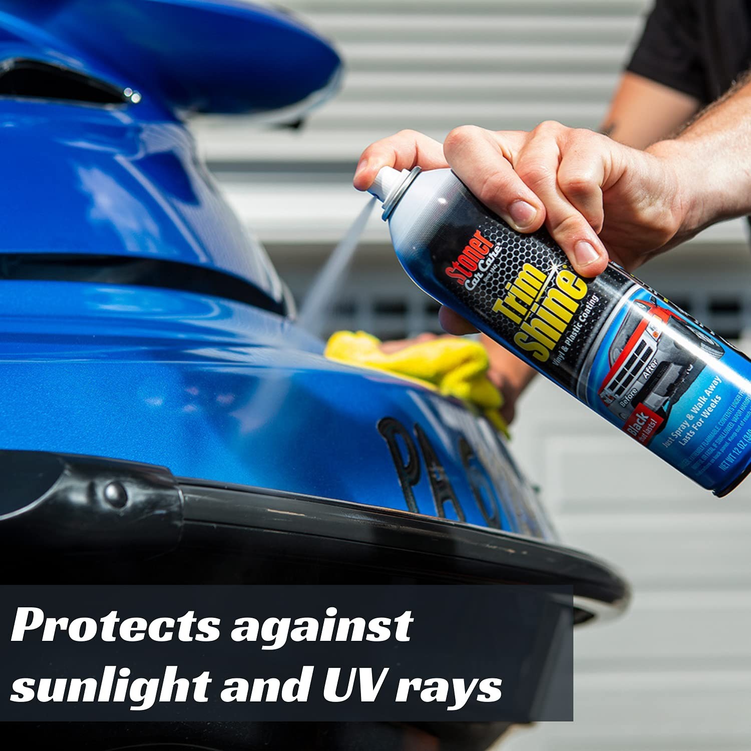 Stoner Car Care 91034-6PK Trim Shine – Vinyl and Plastic Protectant Coatin