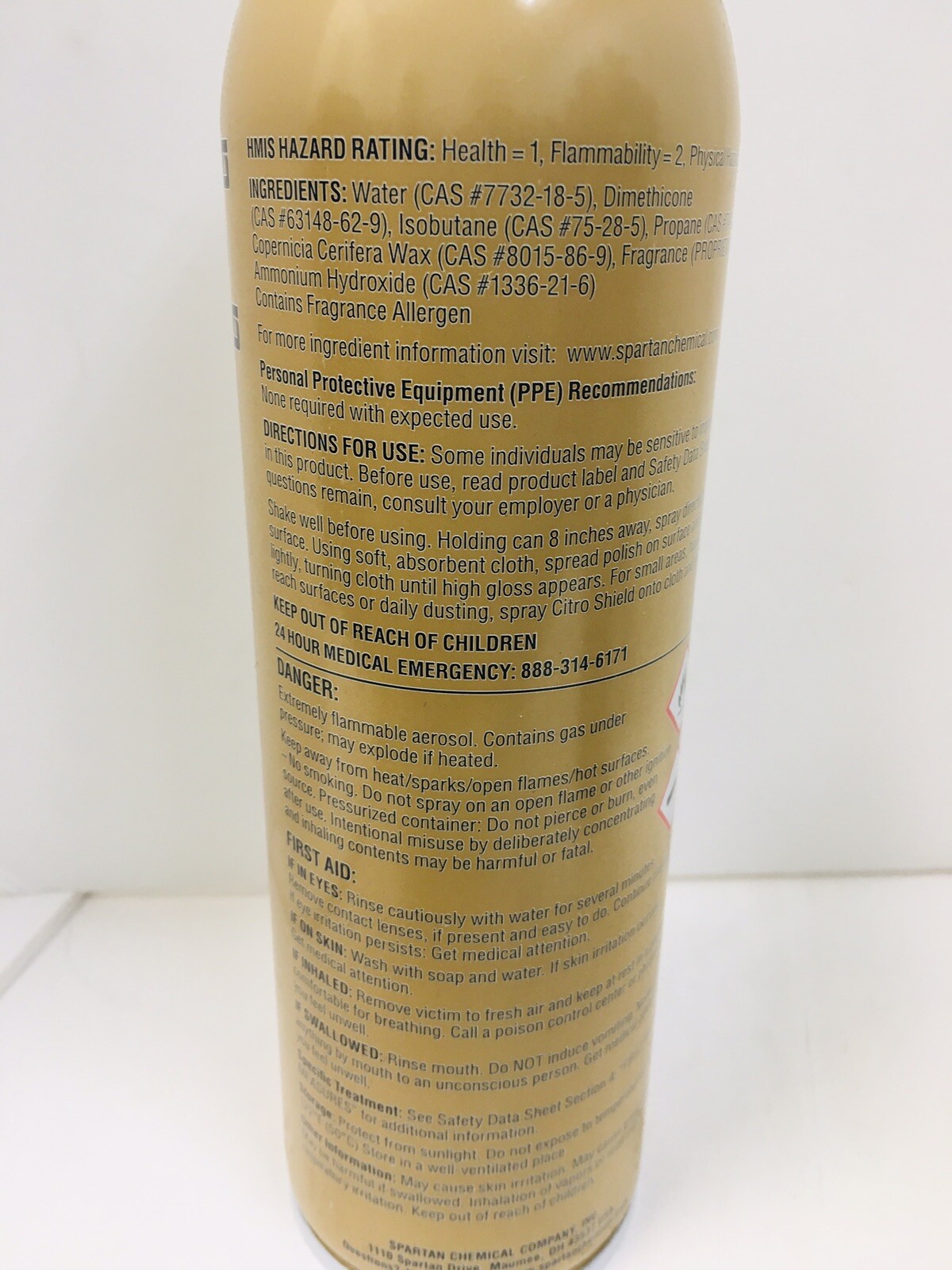 Citro Shield furniture polish 1 Lb 2oz