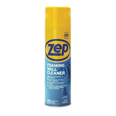 Zep Zufwc18 Foaming Wall Cleaner, 18Oz, Pk12