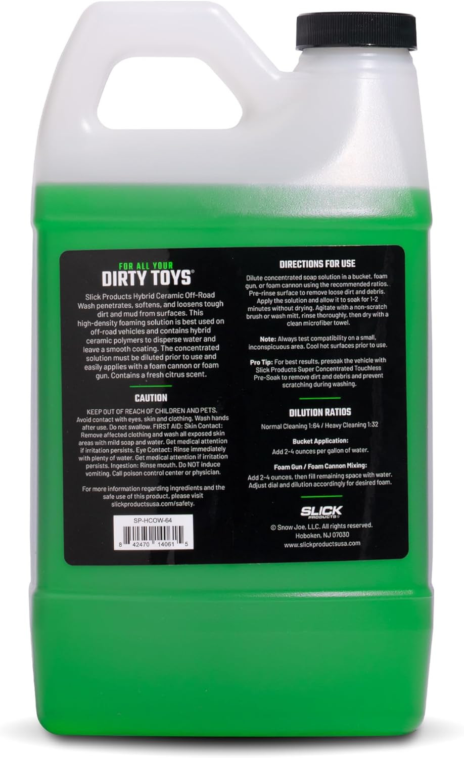 Hybrid Ceramic Off-Road Wash – Extra Thick Super Concentrated Cleaning Solution