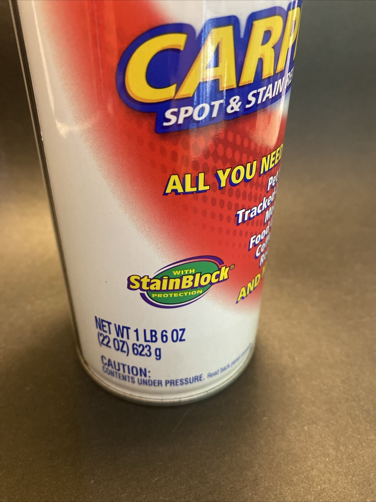 Formula 409 Carpet Cleaner Spray, Aerosol Can, 22 Oz Can Weighs 20 oz.