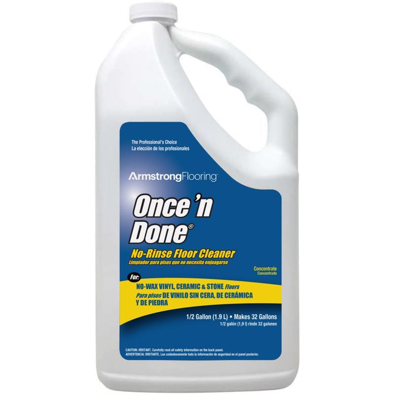 Armstrong Once’N Done Citrus Scent Concentrated Floor Cleaner Liquid 64 oz.