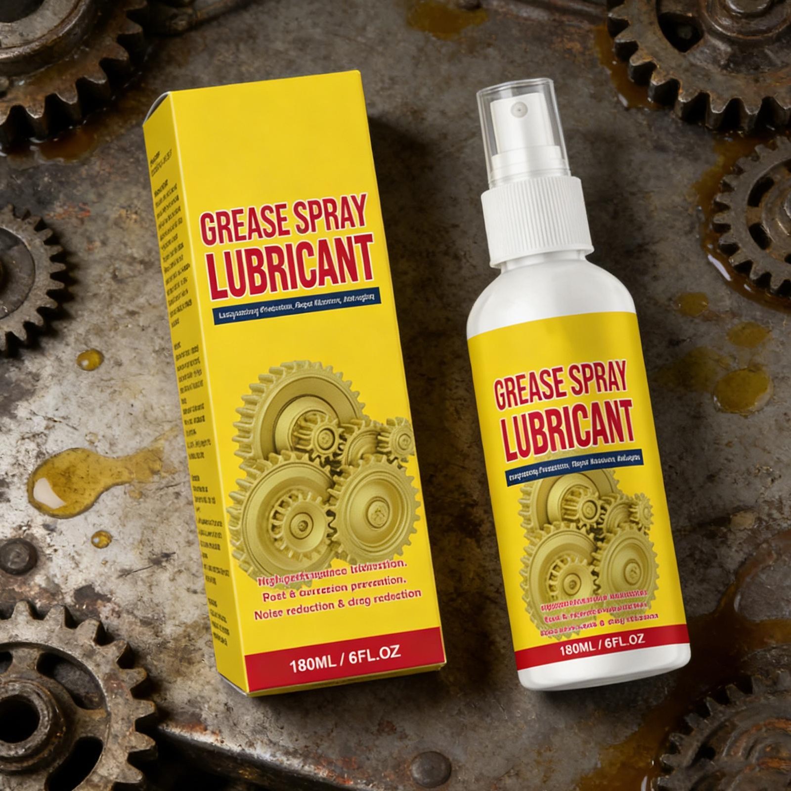 200ml Heavy-Duty Rust Remover Lubricant Spray with Citric & Sulfamic Acid
