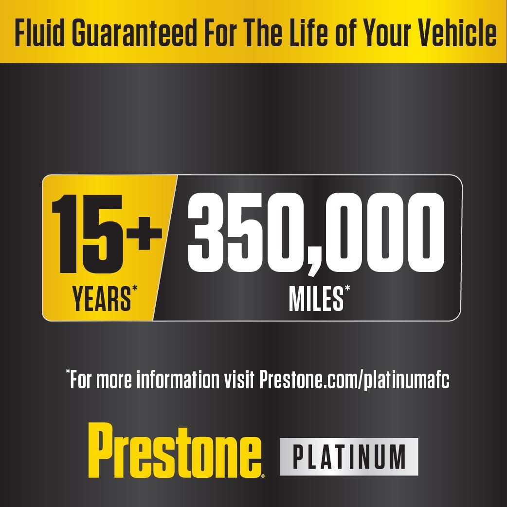 (2 pack) Antifreeze+Coolant; 15yr/350k Mi, All Vehicles, 1 gal – Concentrate