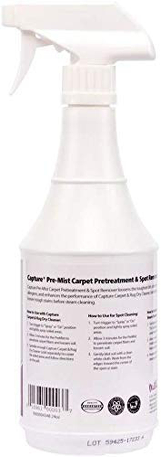 Capture Pre-Mist Soil Release for Carpet Dry Cleaner (24oz)