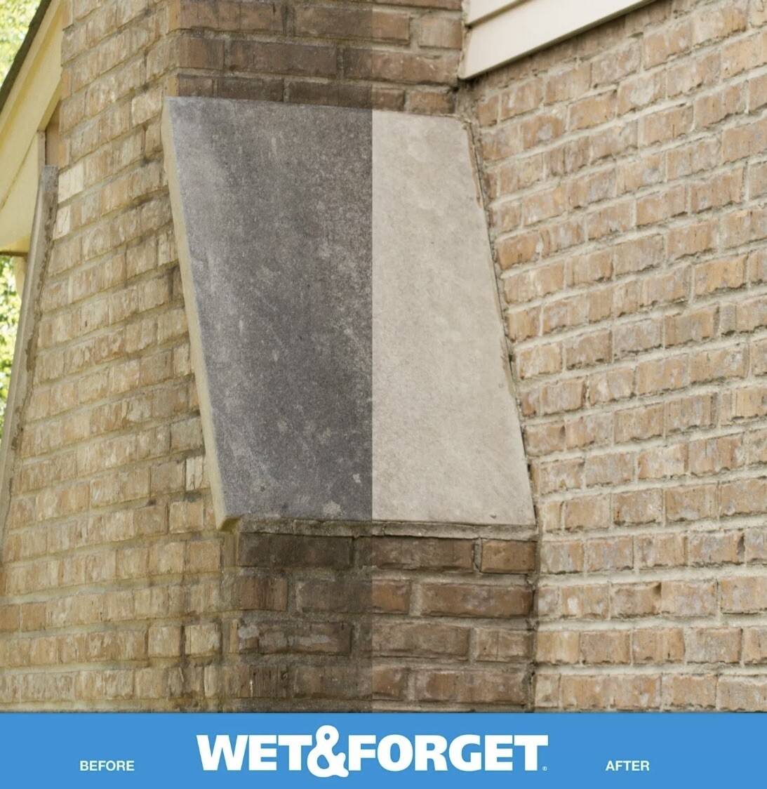 Wet & Forget Liquid Outdoor Surface Cleaner Ready Use Moss Mold Mildew Algae