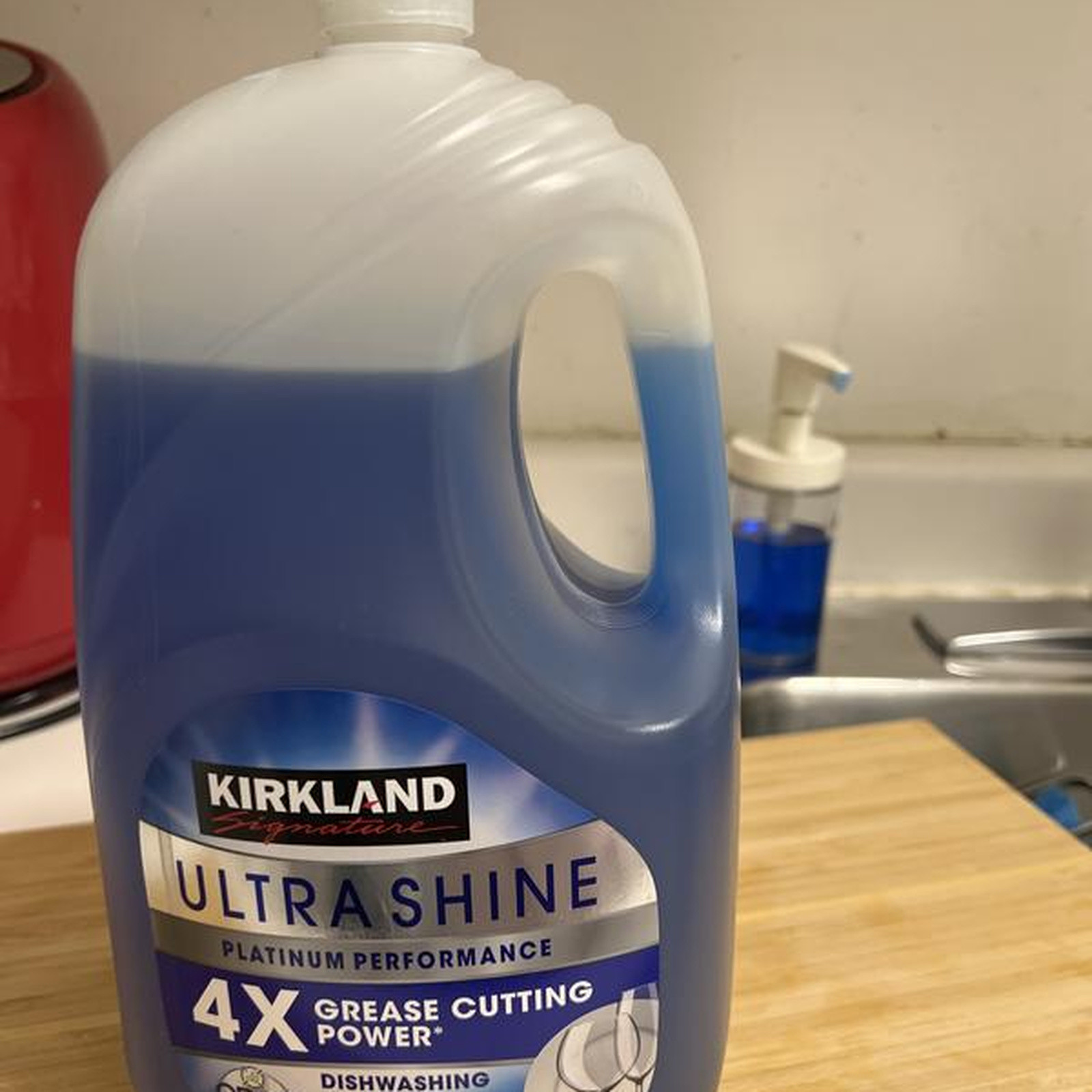 Kirkland Signature Commercial Dishwashing Liquid 90 oz Heavy Duty Degreaser Soap