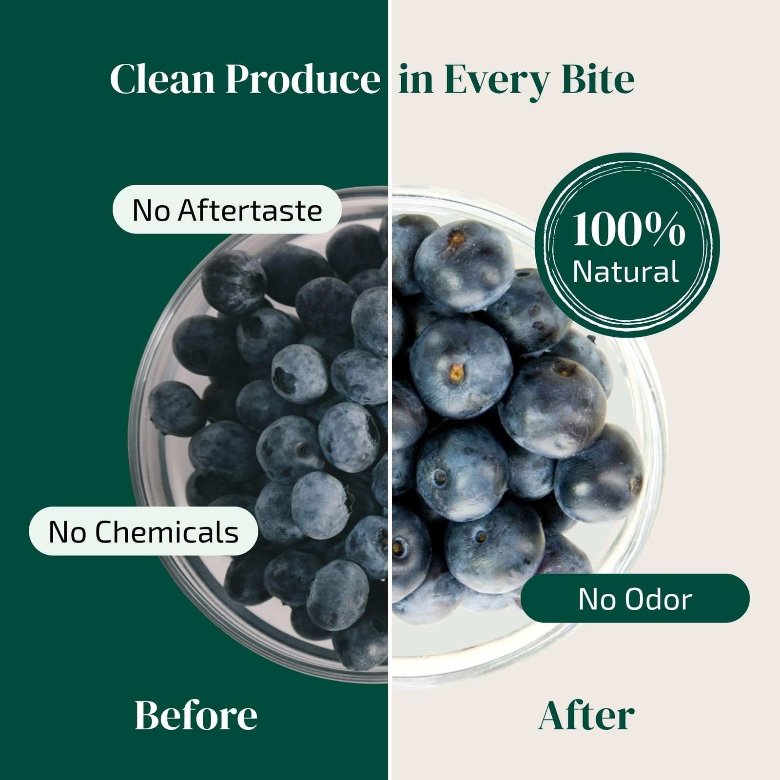 Fruit and Vegetable Wash Powder – Produce Cleaner – Removes Dirt & Residue – …