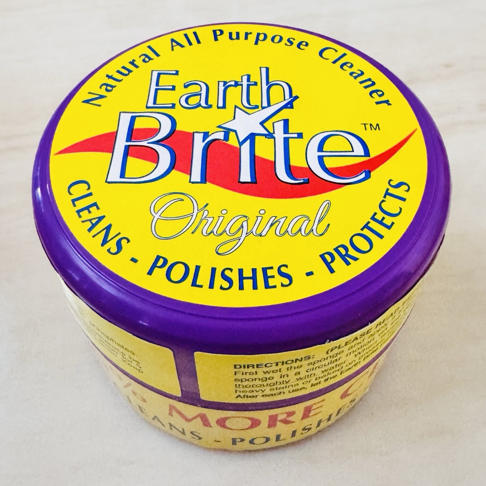Earth Brite Original Natural All-Purpose Cleaner – 500g (17.5 oz) Made In France