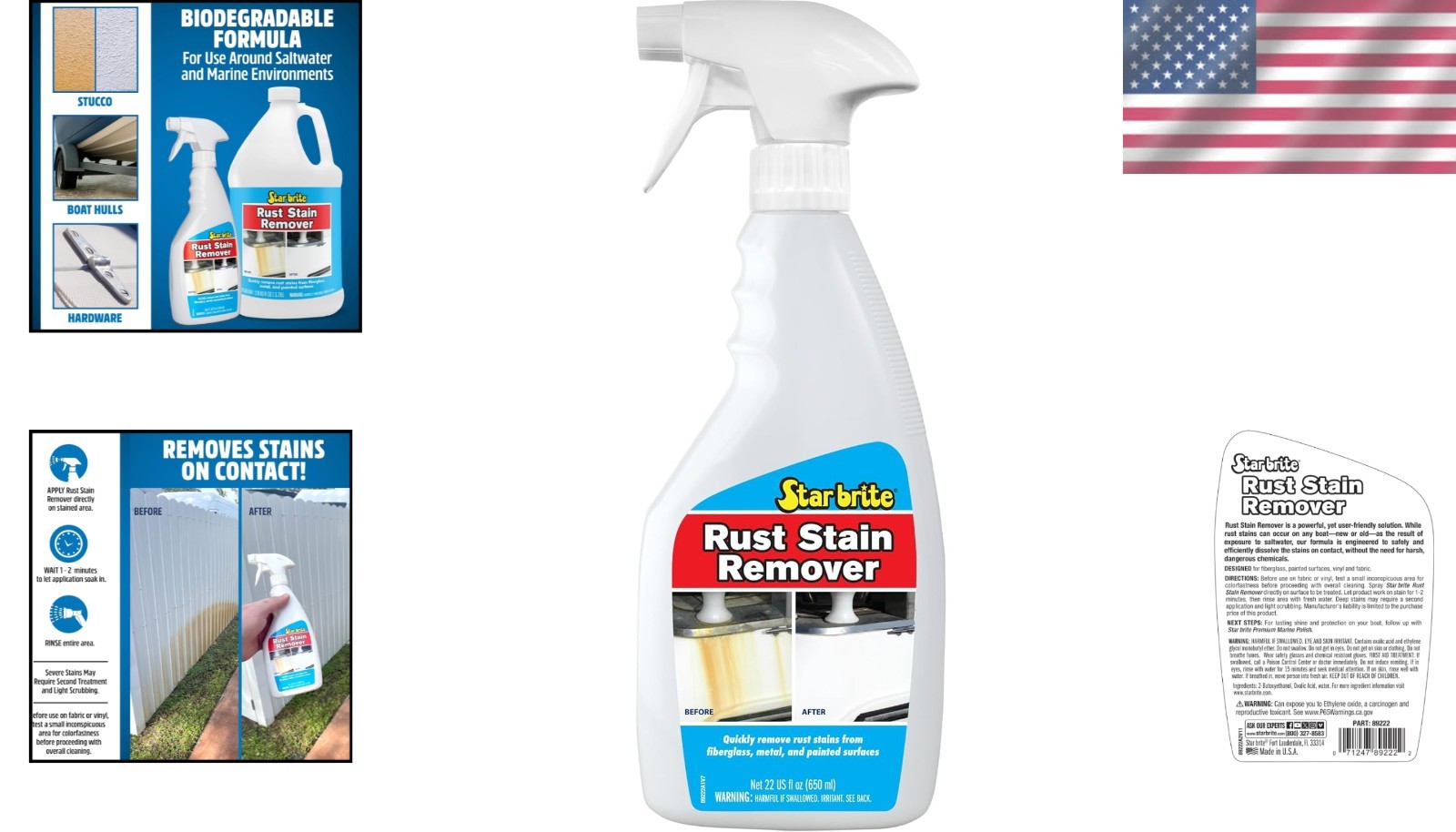 22 oz Corncession Stain Remover Spray – Safe for All Surfaces, No Scrubbing
