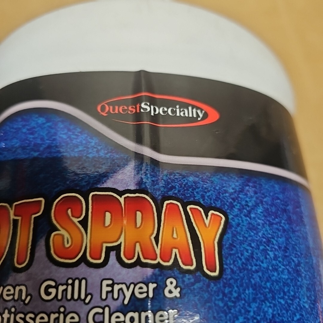 Quest Specialty – Hot Spray Cleaner, Oven & Grill & Rotisserie Cleaner 1 Gallon