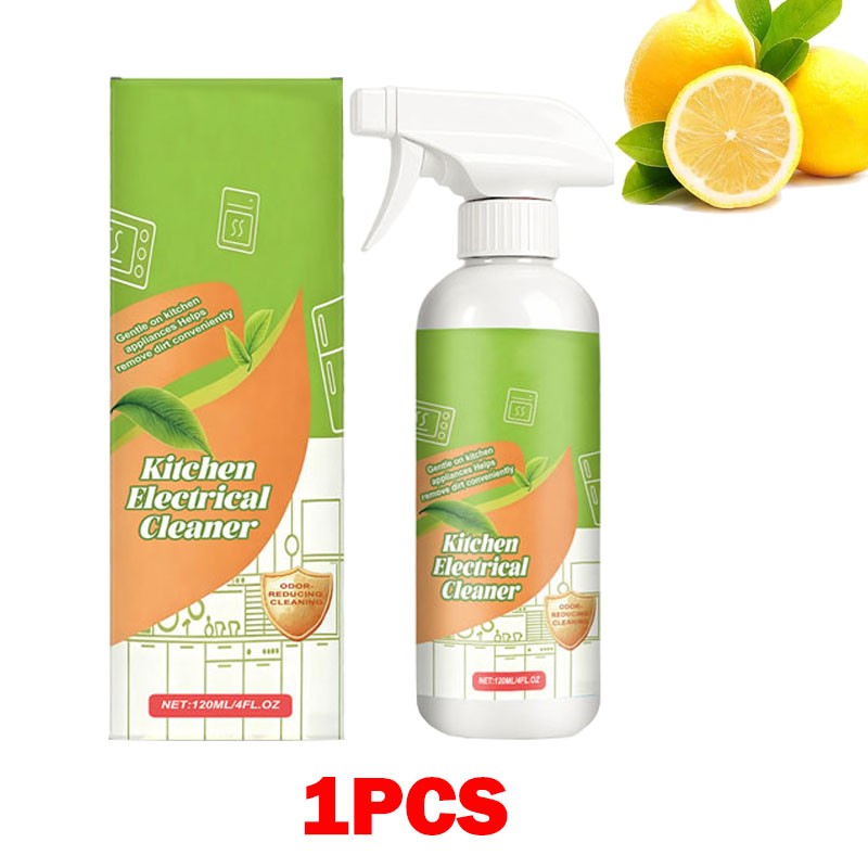 120ML Electrolyzed Ion Kitchen Cleaner Spray, Cleanse Kitchen Appliance Cleaner