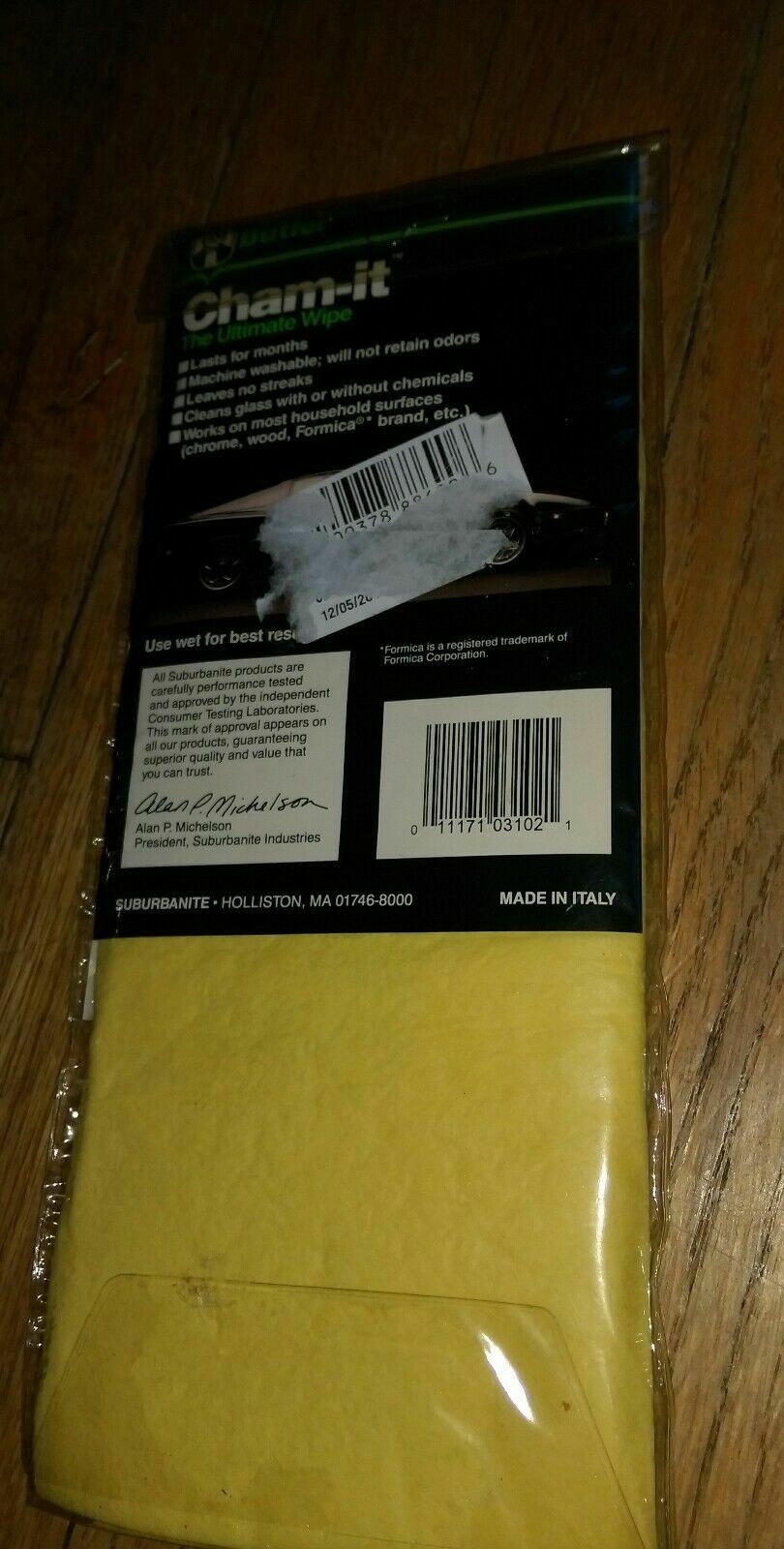 Butler Cham It The Ultimate Wipe Cleans And Polishes large 16 x 10 inch pad NEW