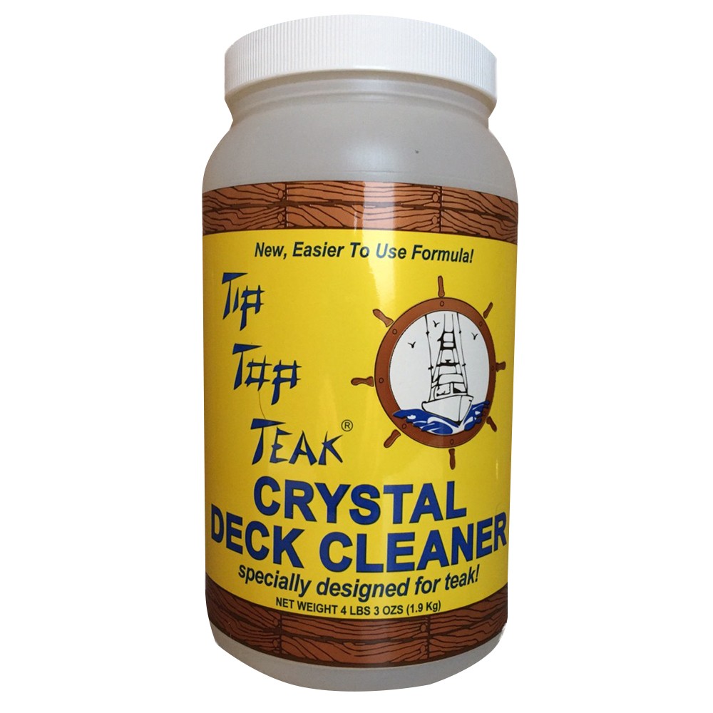 Tip Top Teak Crystal Deck Cleaner – Half Gallon (4lbs 3oz)