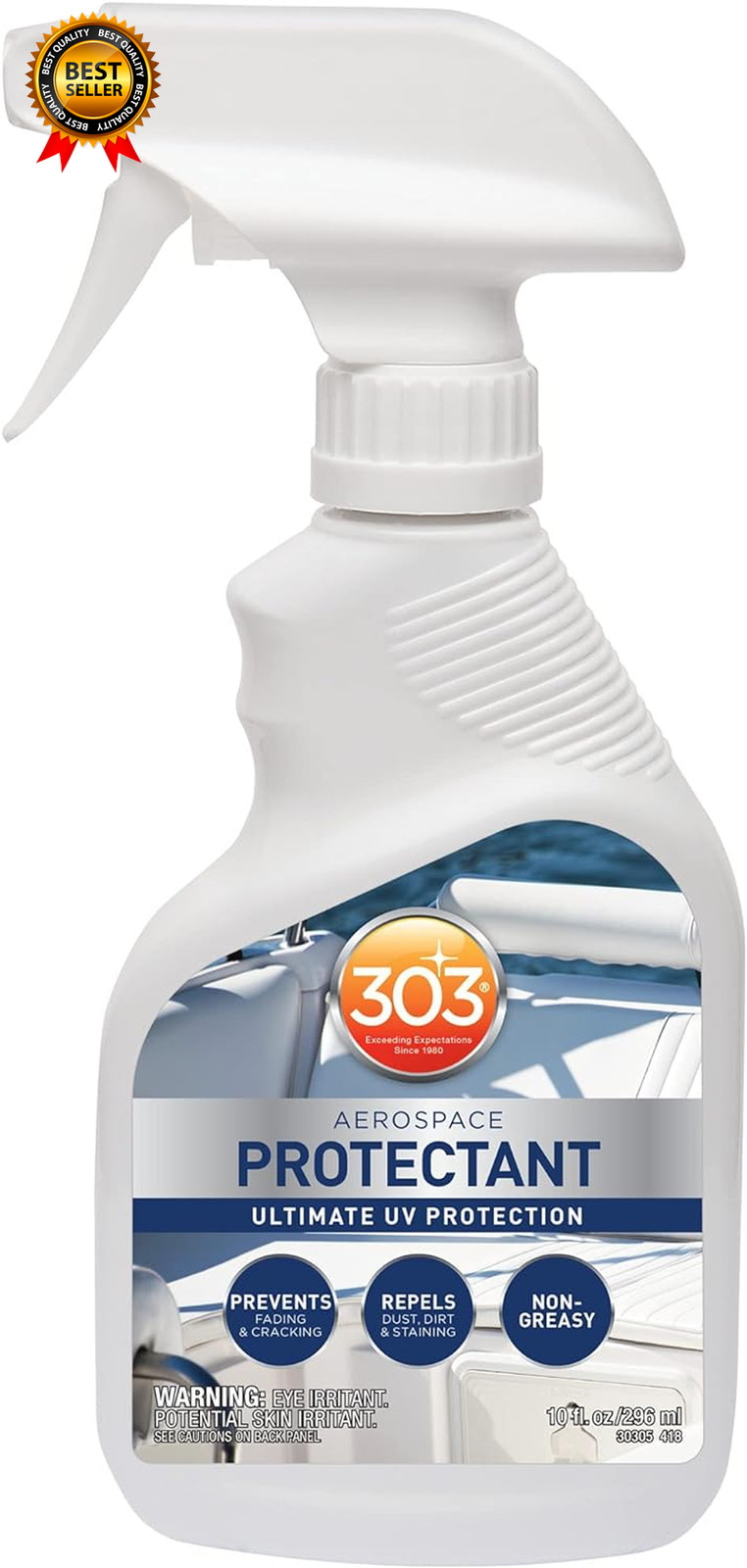 Marine Aerospace Protectant UV Protection Repels Dust Dirt & Staining Smooth