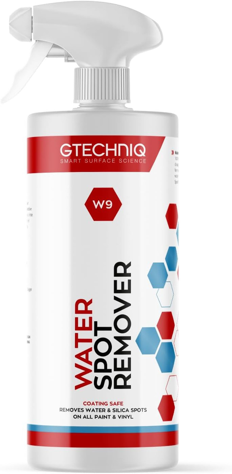 Gtechniq W9 Water Spot Remover for Cars, 33.8 fl oz | Advanced Solution Easily R