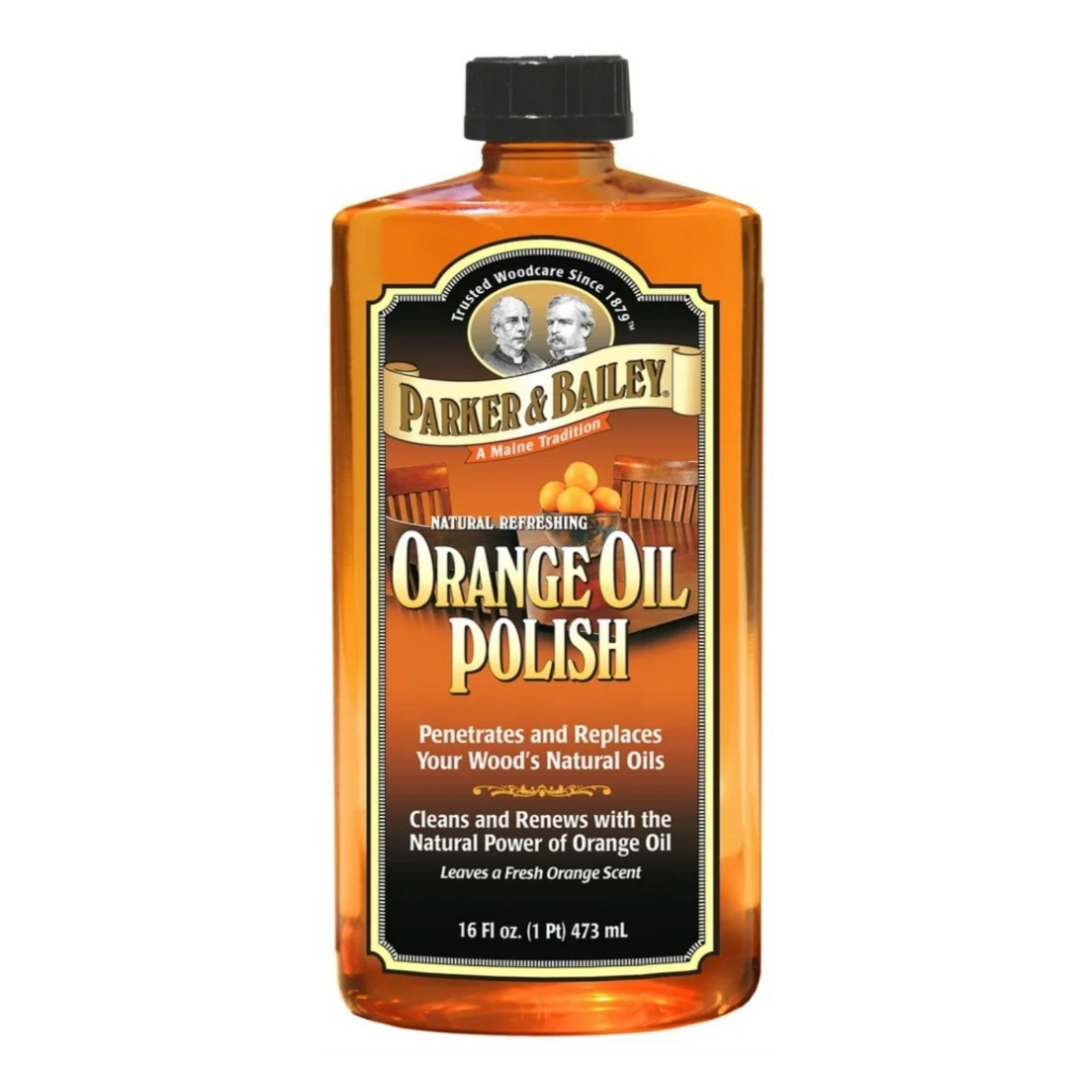 Parker Bailey Orange Oil Polish Wood Cleaner Conditions Protects 16oz 2 Pack