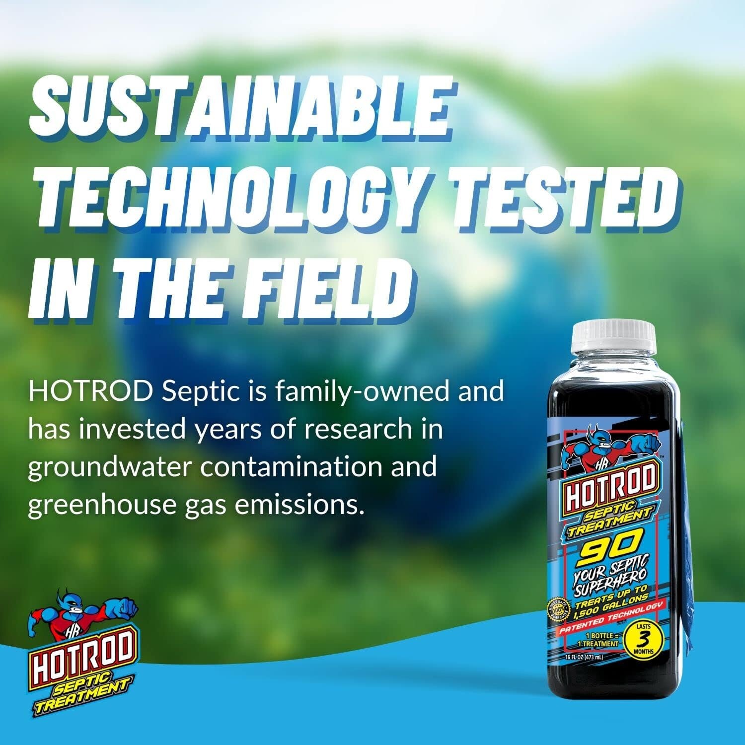 Septic Tank Treatment Liquid 3- Supply Odor Control Leach Field Power