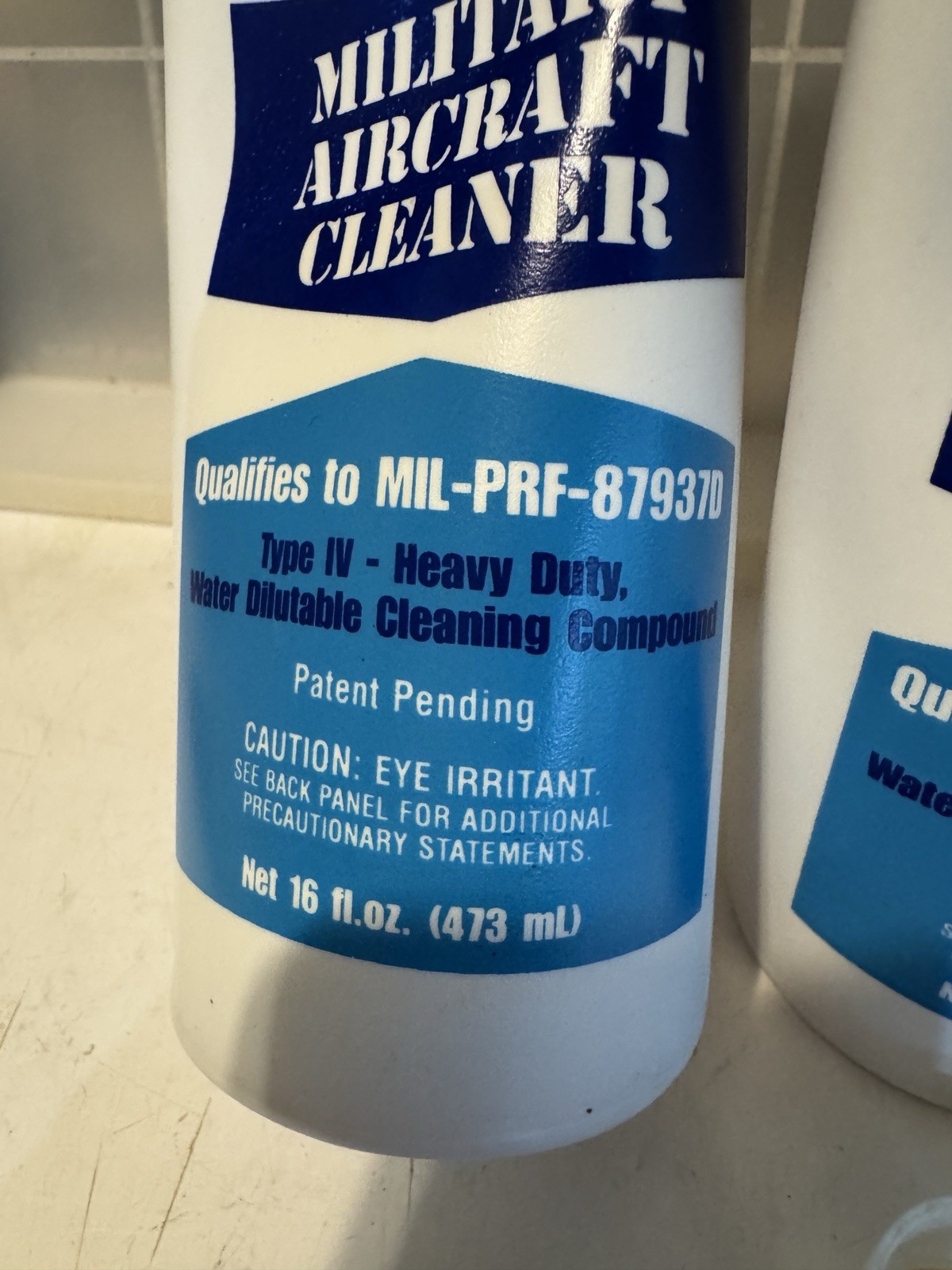 Six Bottles Of AV-8 Aircraft Cleaner, 16 Oz. Type IV Impossible To Find