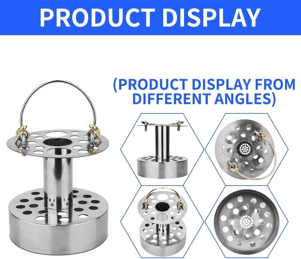 1 Gallon Stainless Steel Spray Tips Organizer Keeps Equipment Clean Efficiently
