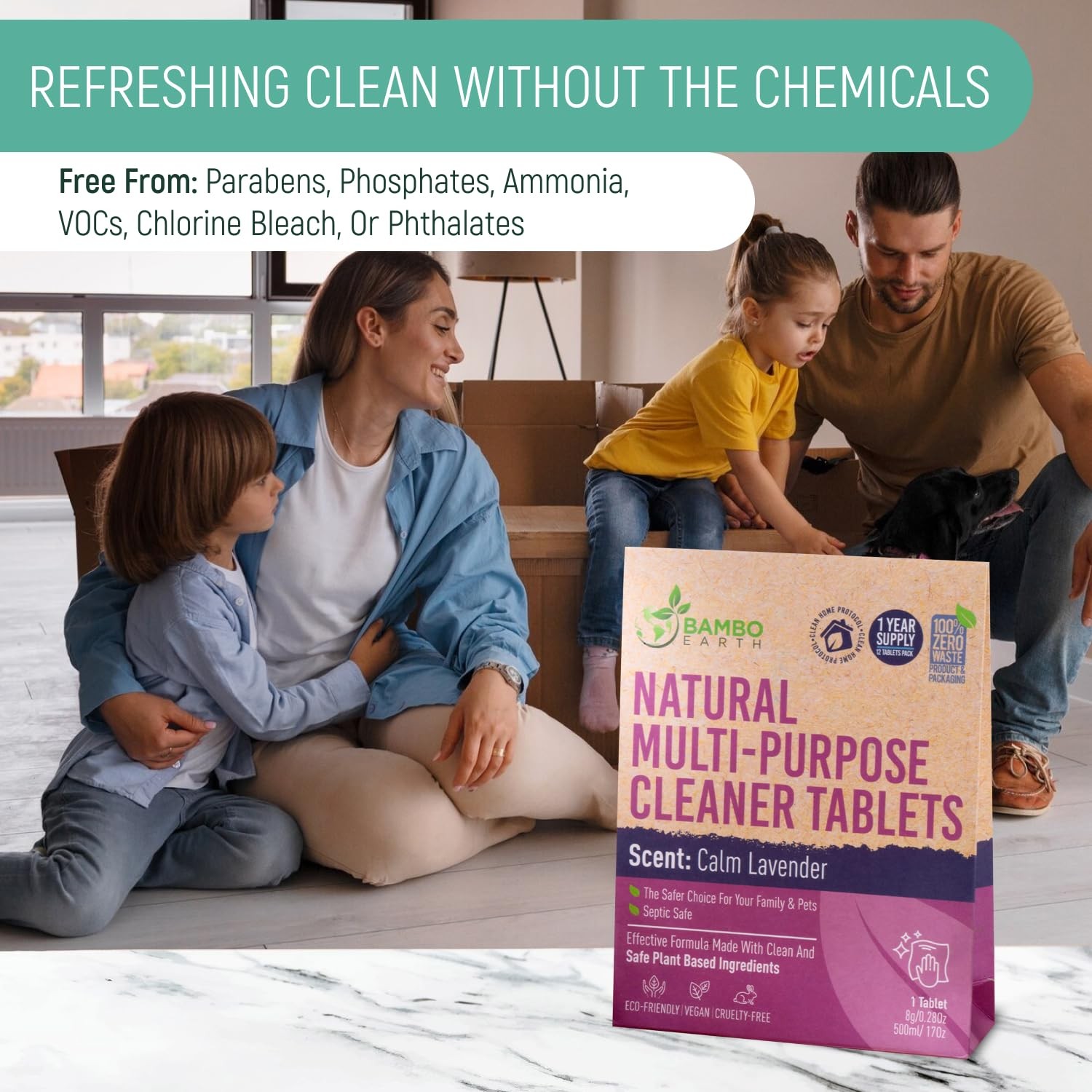 Natural Multipurpose Cleaning Tablets All Surface Multi Purpose Cleaner Pack