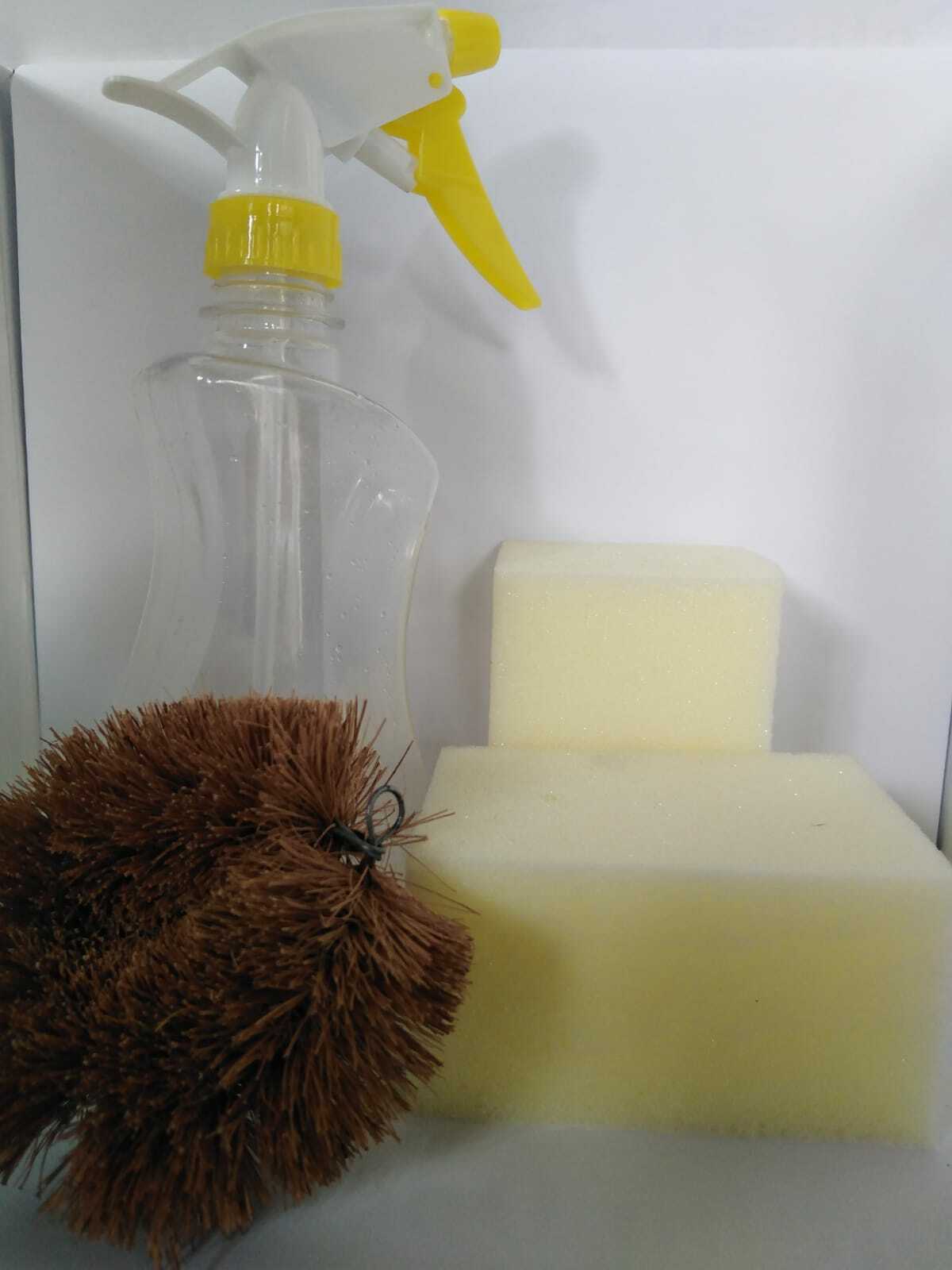 Bio clean Toilet Bowl Floor Dish Wash Liquid Cleaner items spray Sponge Brush