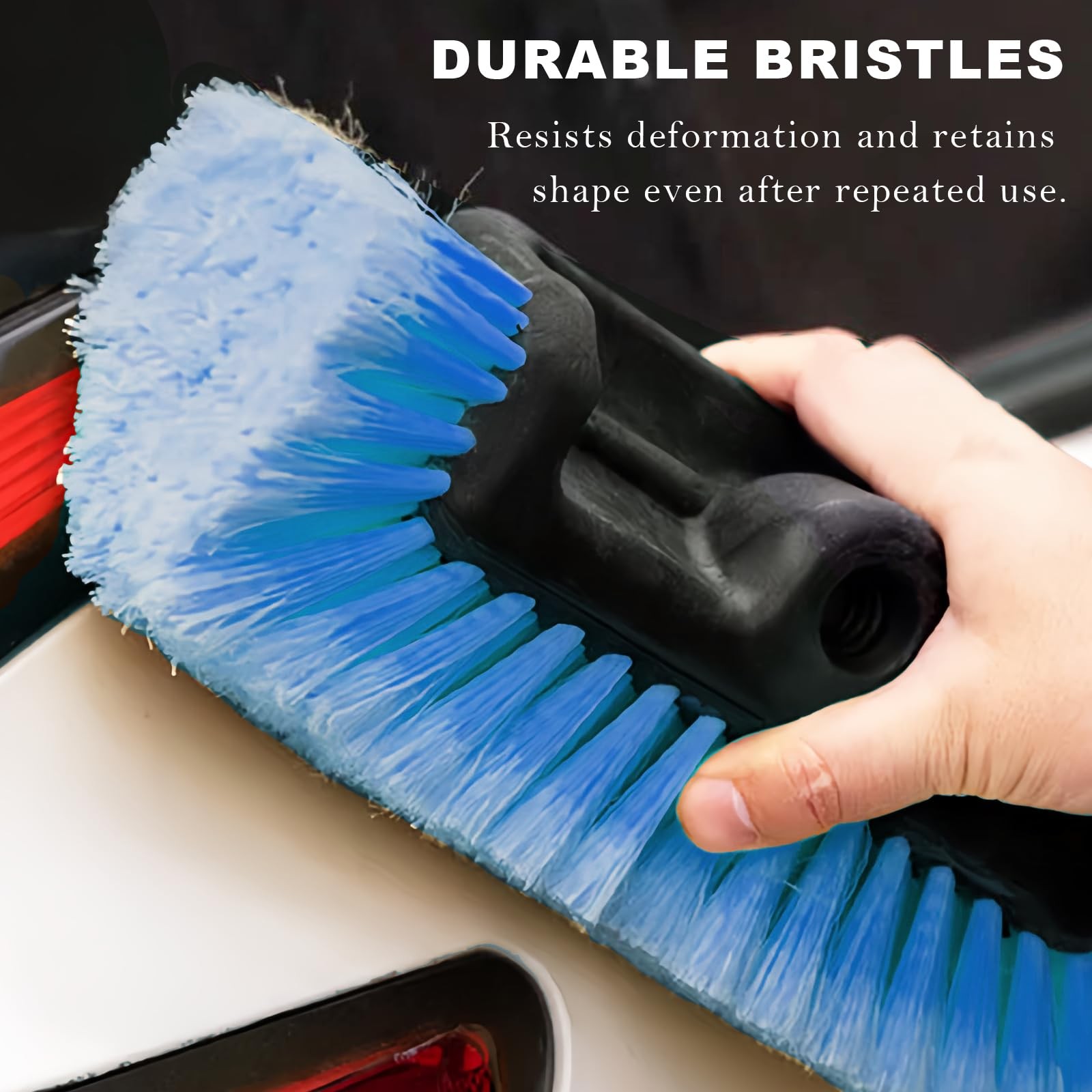 10Inch Soft Bristle Car Wash Brush Head for Auto, RV, Boat, Truck Cleaning