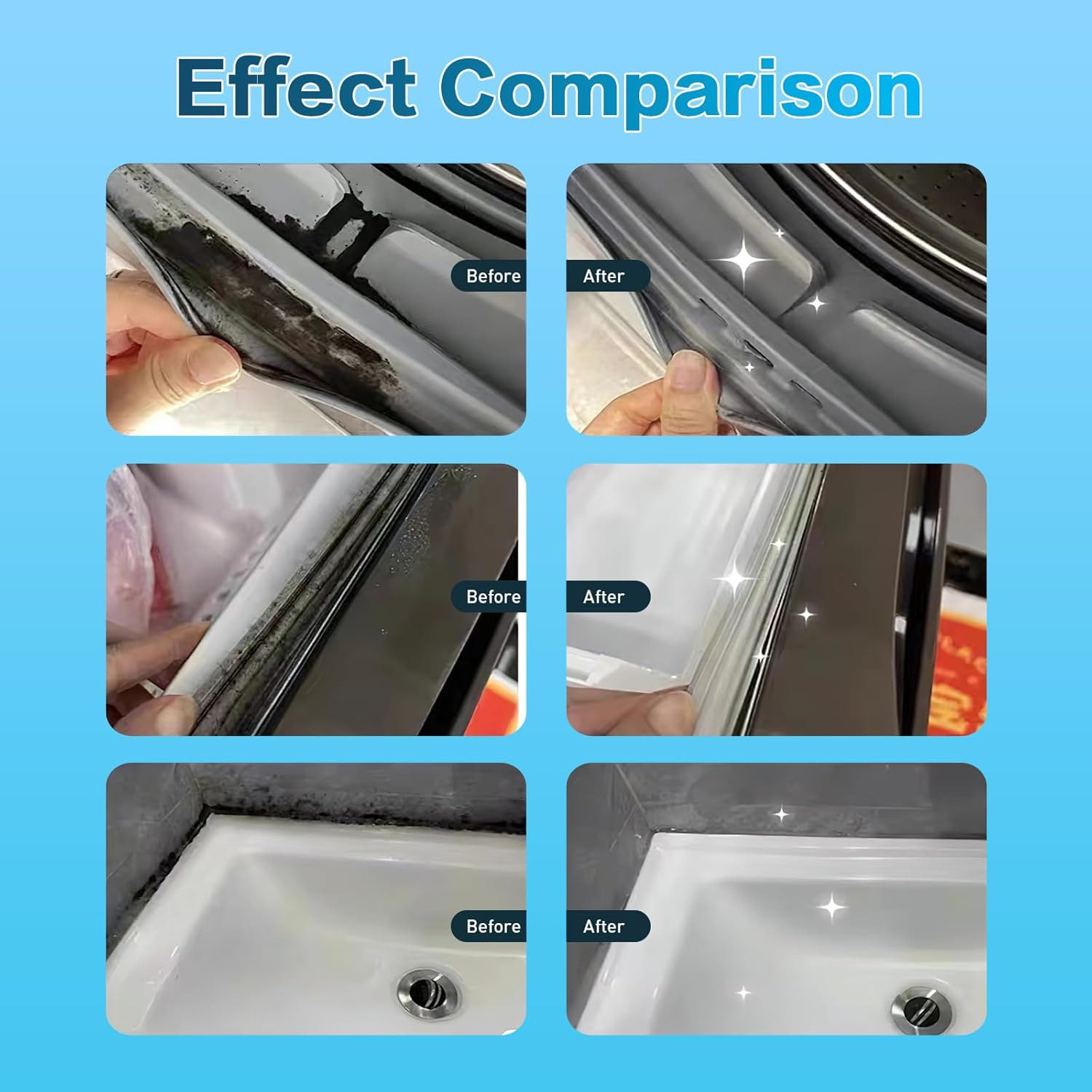 Home Cleaning Supplies: Kitchen and Bathroom Cleaner Gel for Grout and Appliance