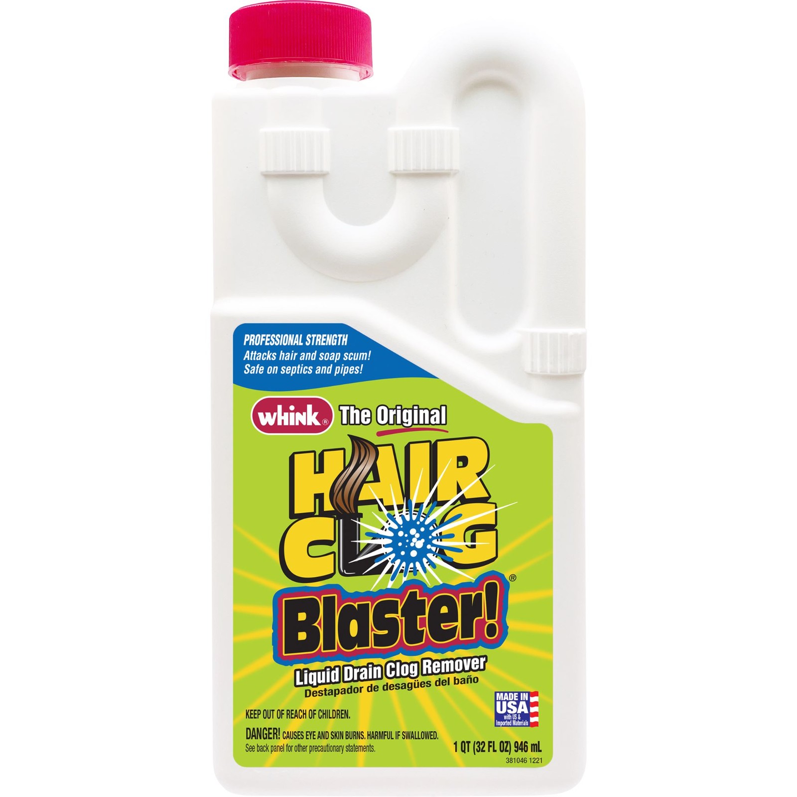 Whink Hair Clog Blaster!, 32 Fl Oz- 6217