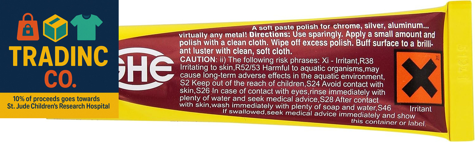 390050 All Metal Polish Tube – 1.76 Oz.
