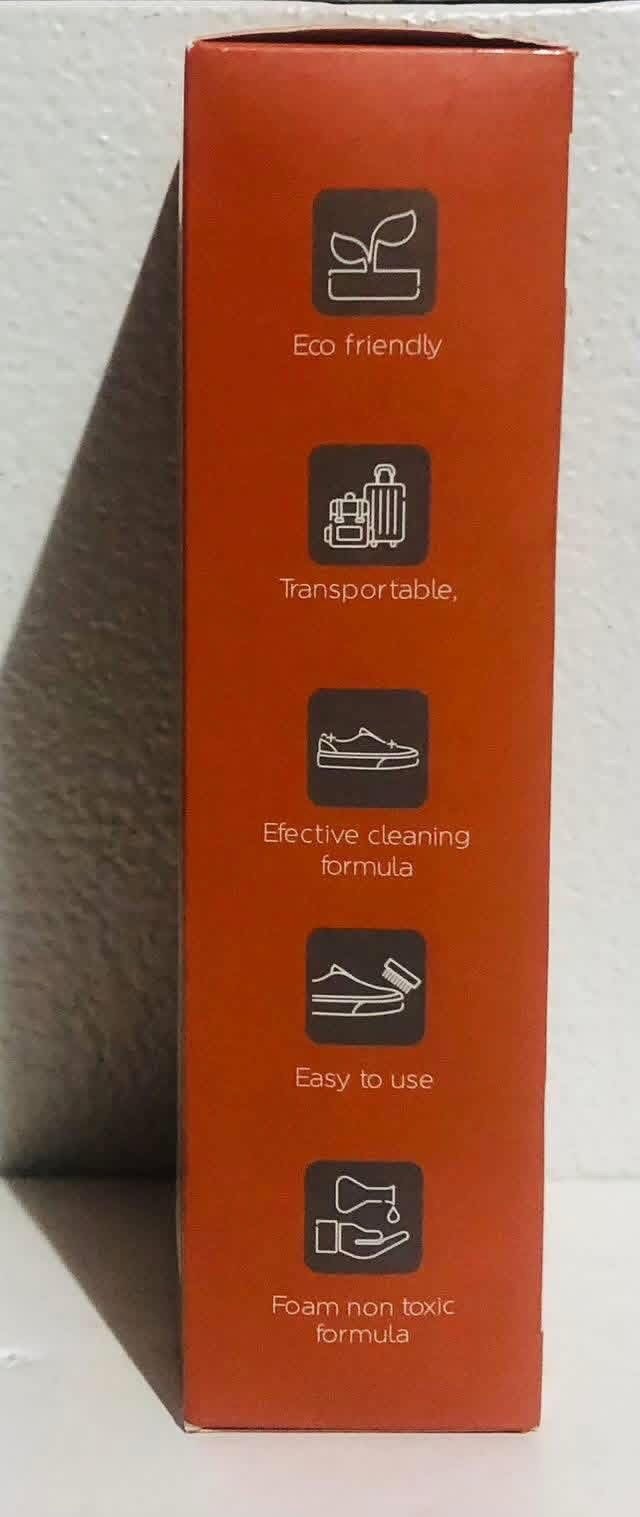 Essential Shoe Cleaner Kit (5 fl oz) Premium Foam Solution For Leather Suede New