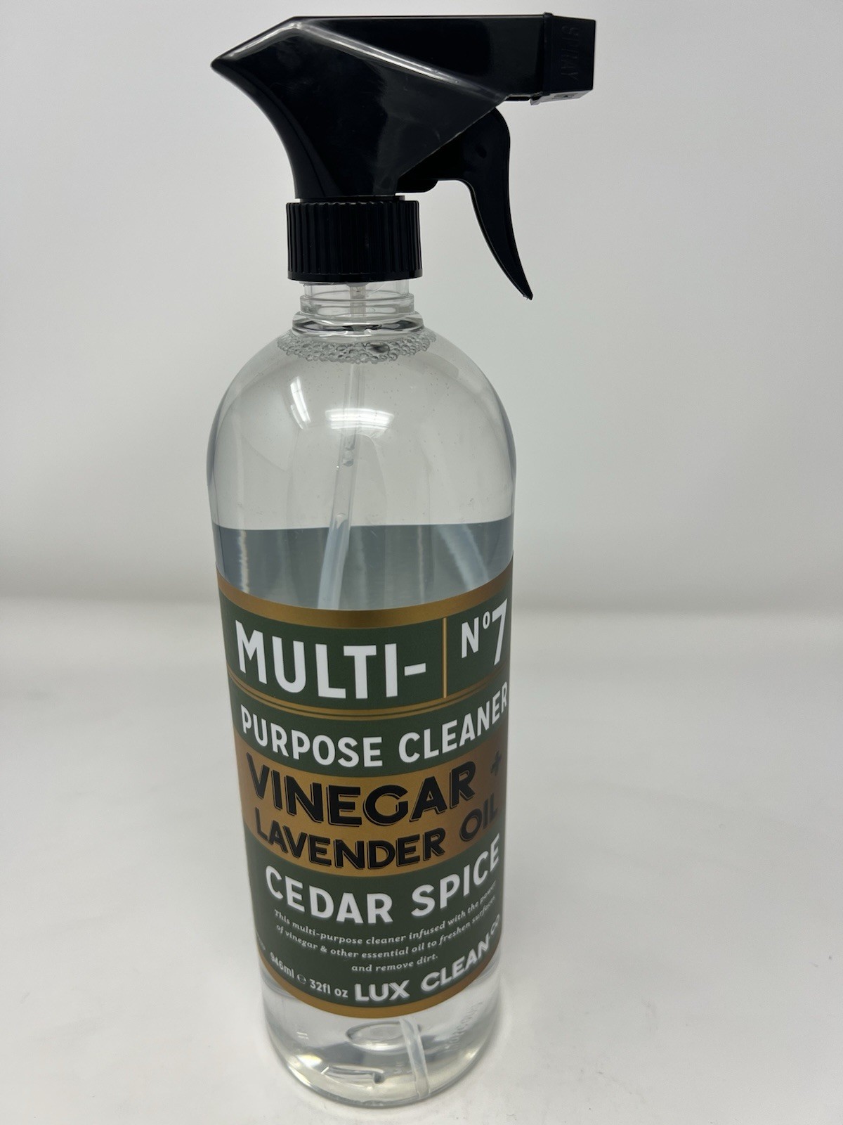 Lux Clean Co Multi Purpose Cleaner W/ Lavender Oil CEDAR SPICE 32 Fl Oz