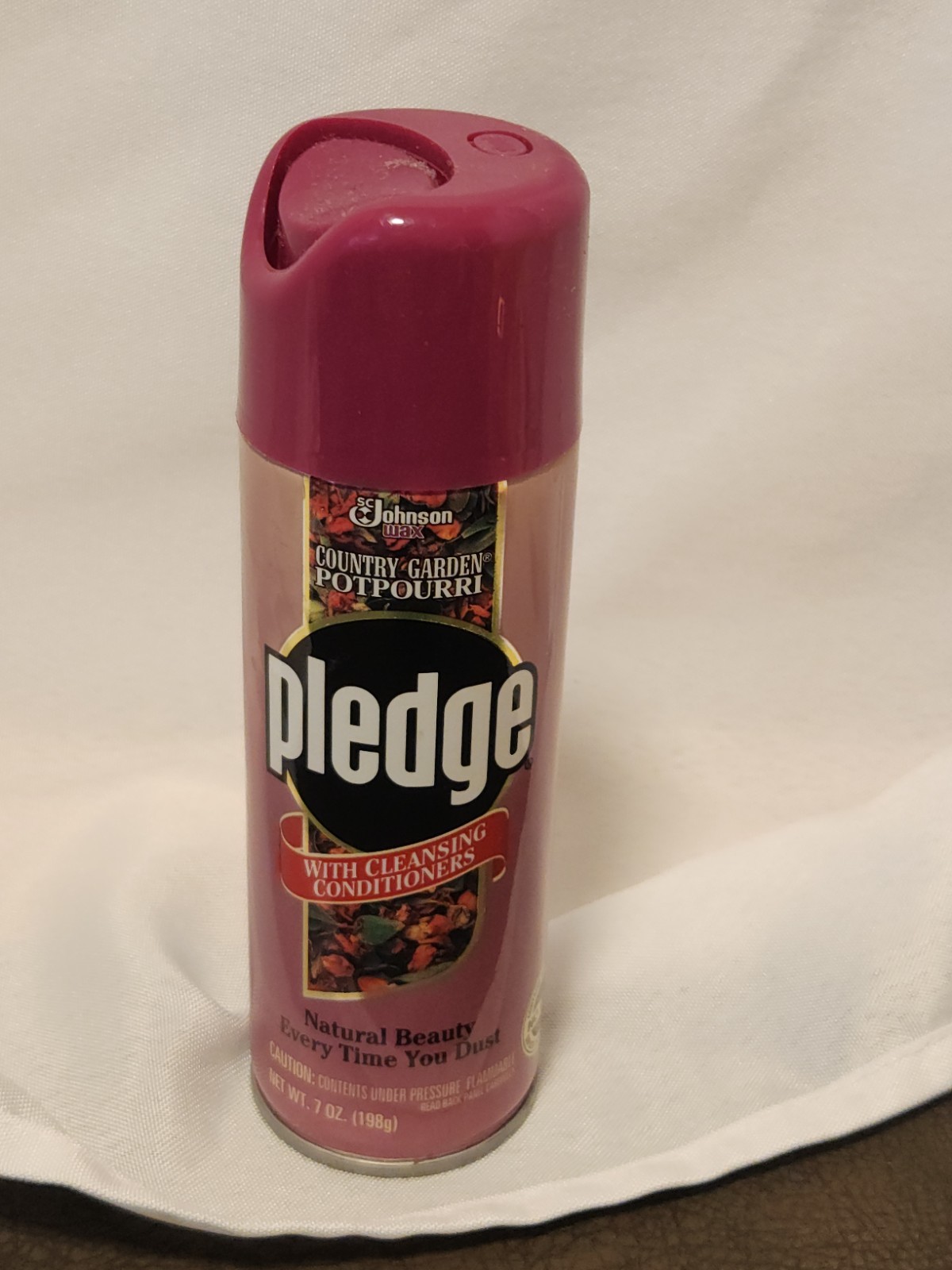 Vintage 1993 Pledge Country Garden Potpourri Furniture Polish Spray 7oz OS