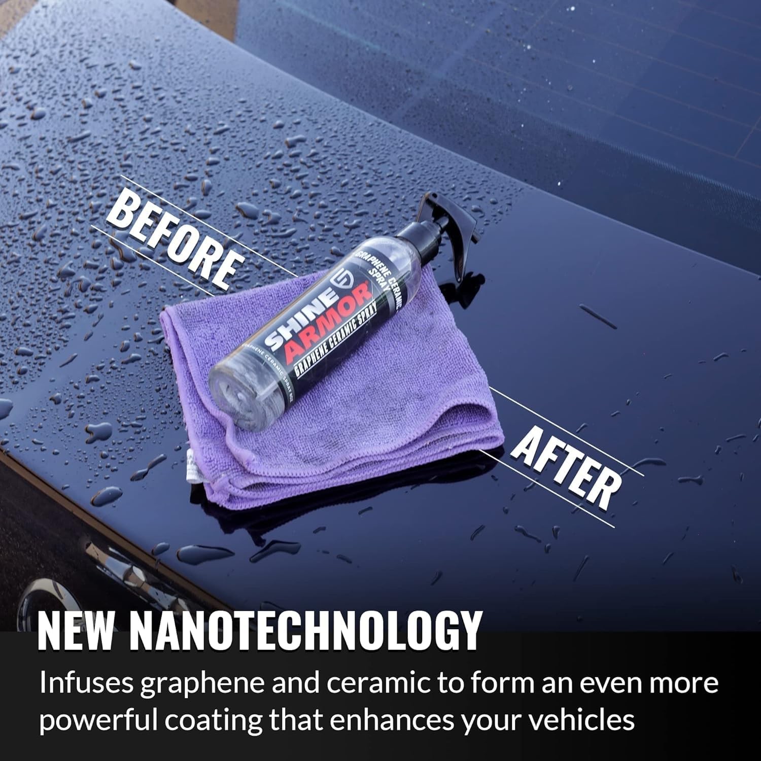 Graphene Ceramic Coating for Cars | Next Gen Car Wax Spray | Protect Paint Work