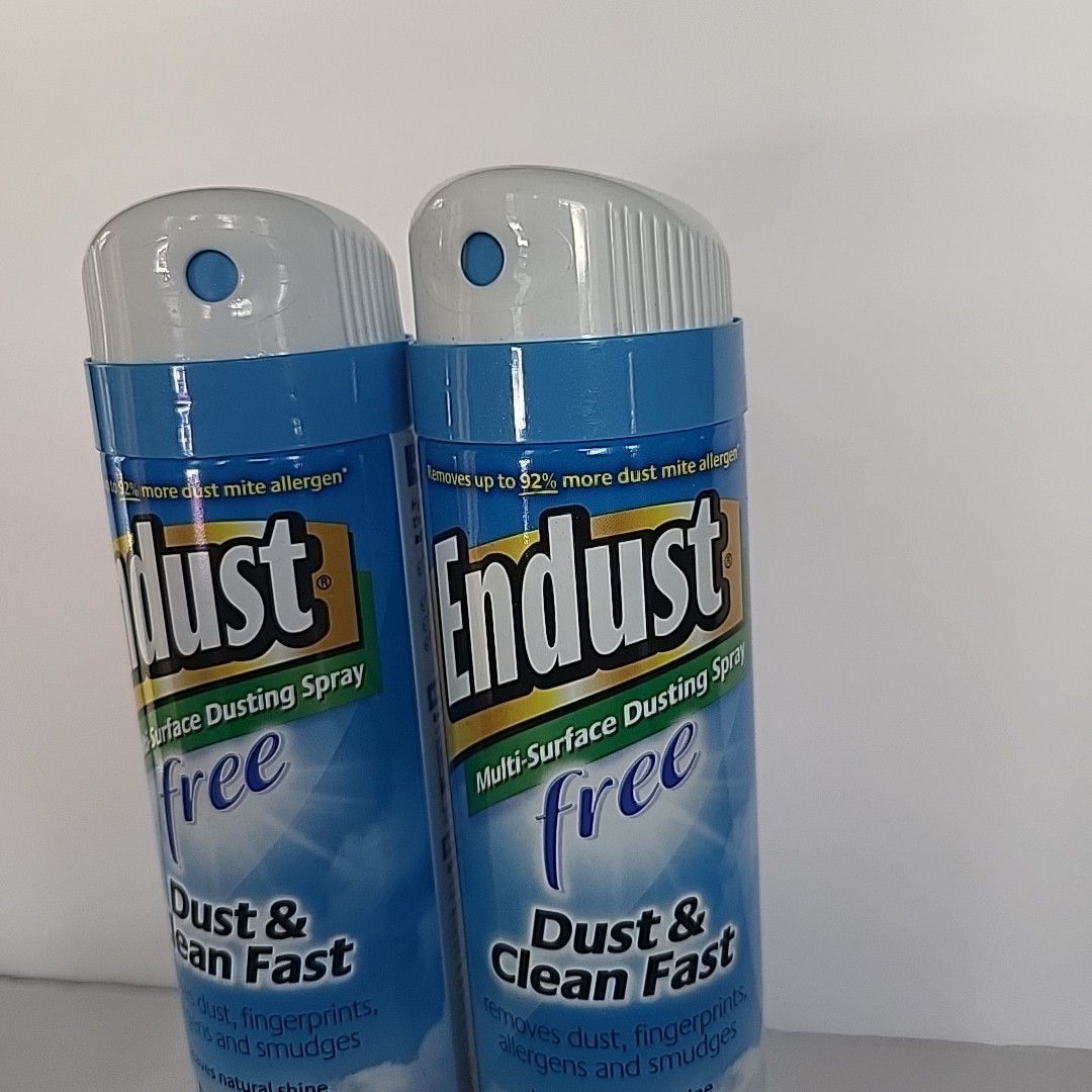 Endust Fragrance Free Hypo-Allergenic Dusting and Cleaning Spray, 10 Fl Oz