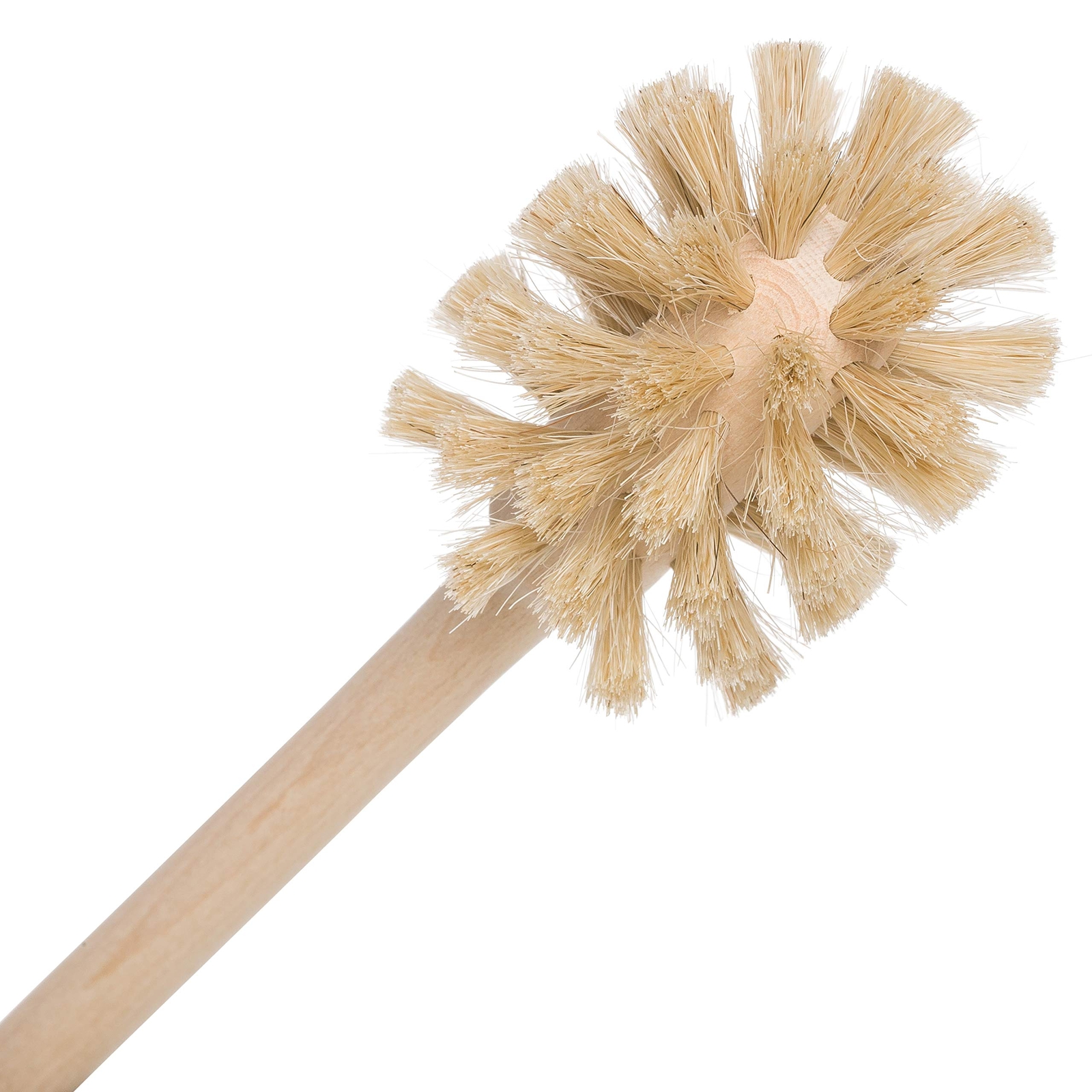 Bottle Brush Cleaner Durable Horsehair And Beechwood Handle Ideal For Vases Pit