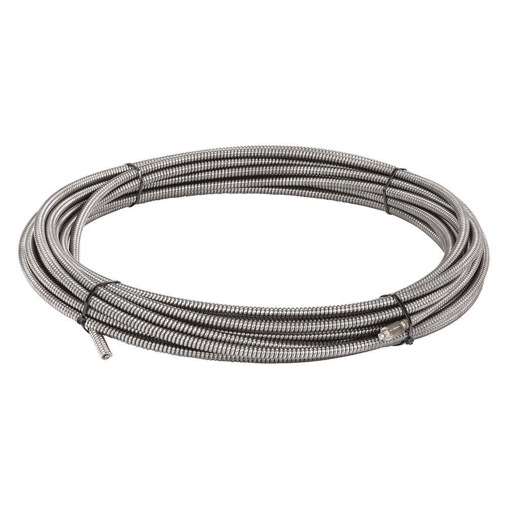 RIDGID C-45IW Drain Cleaning Cable,1/2 in Dia,75 ft L 6NZ28