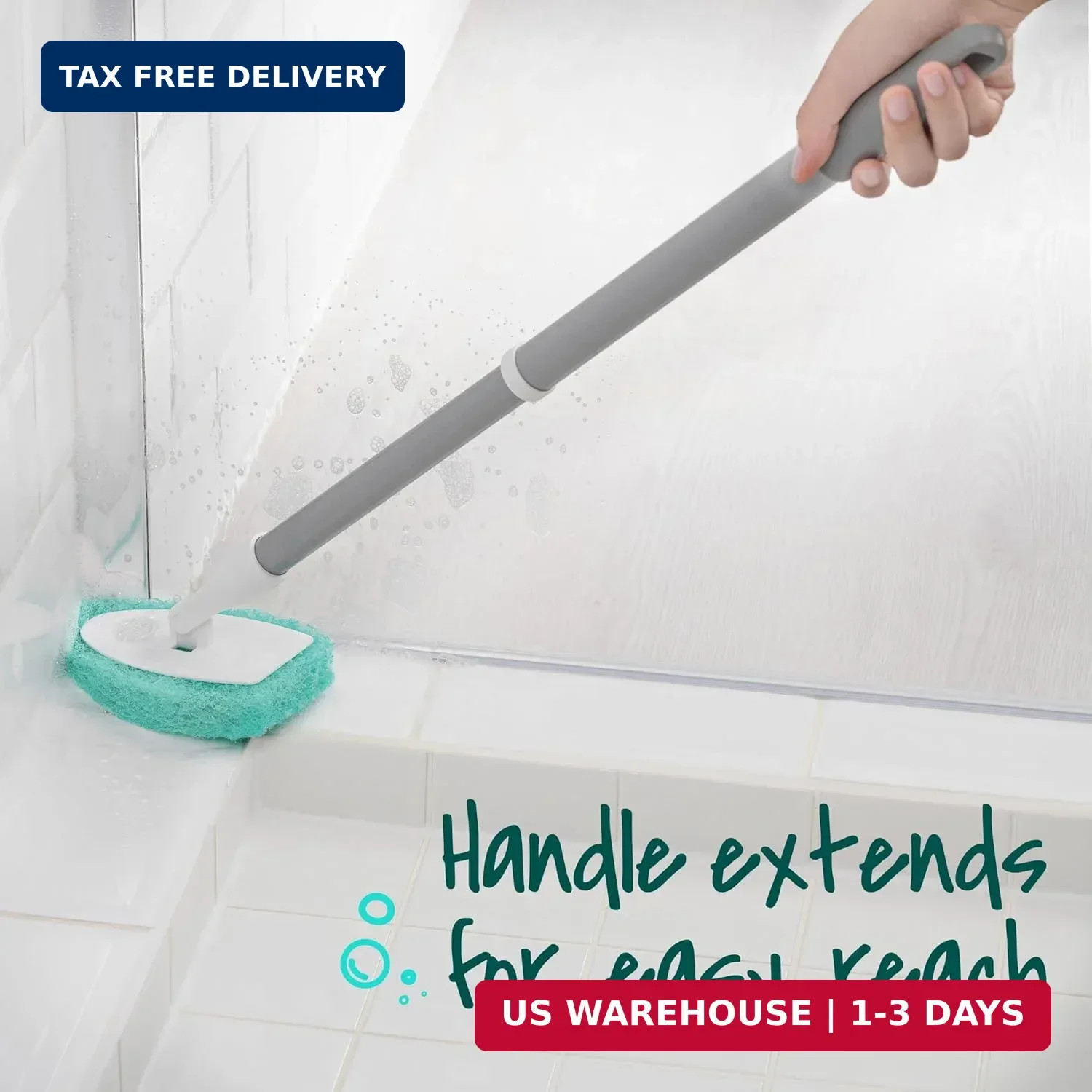 Scotch-Brite Power Scour Toilet Cleaning System, Toilet Bowl Cleaner with Dispos