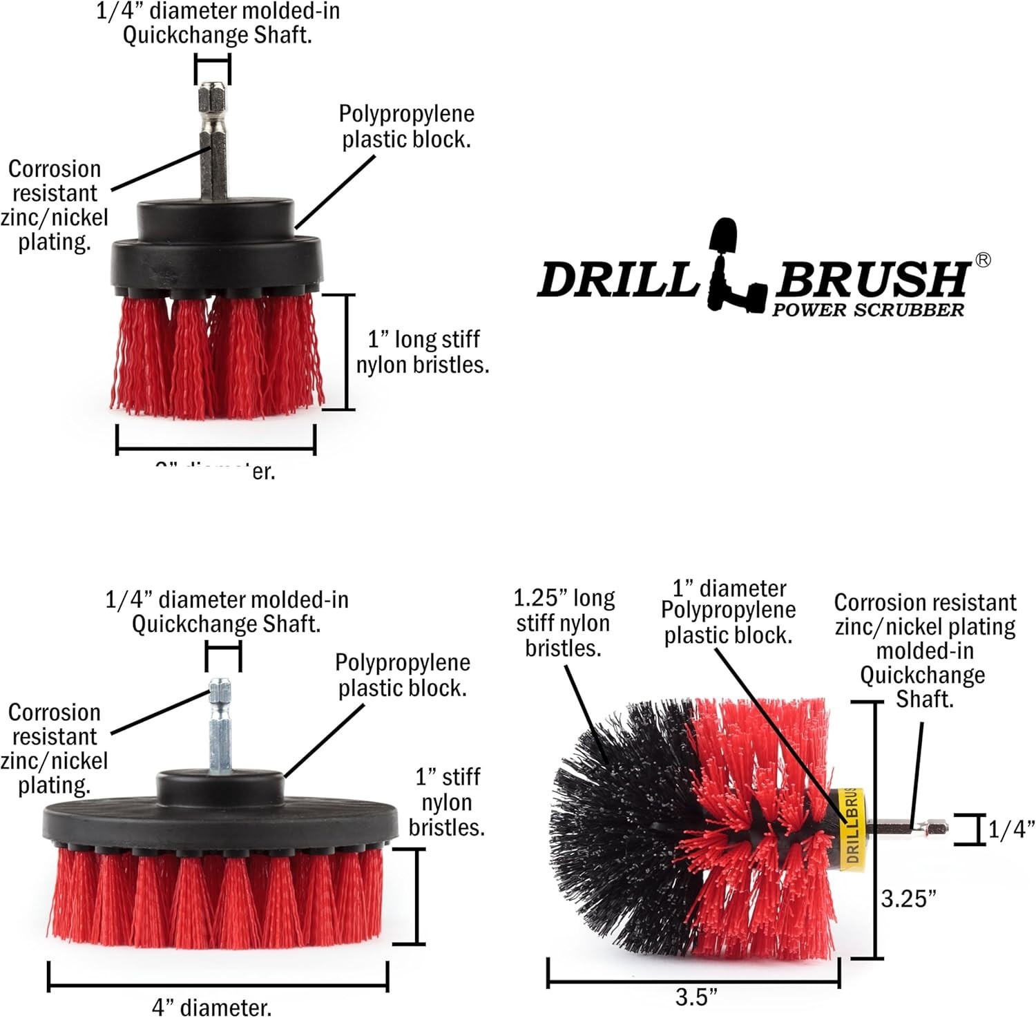 Cordless Power Scrubber Kit for Siding, Driveways, and Fireplace Cleaning Needs