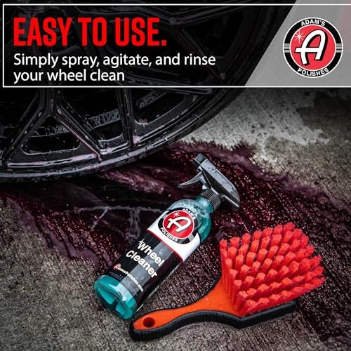 Adam’s Polishes Wheel Cleaner 16oz – Tough Wheel Cleaning Assorted Sizes
