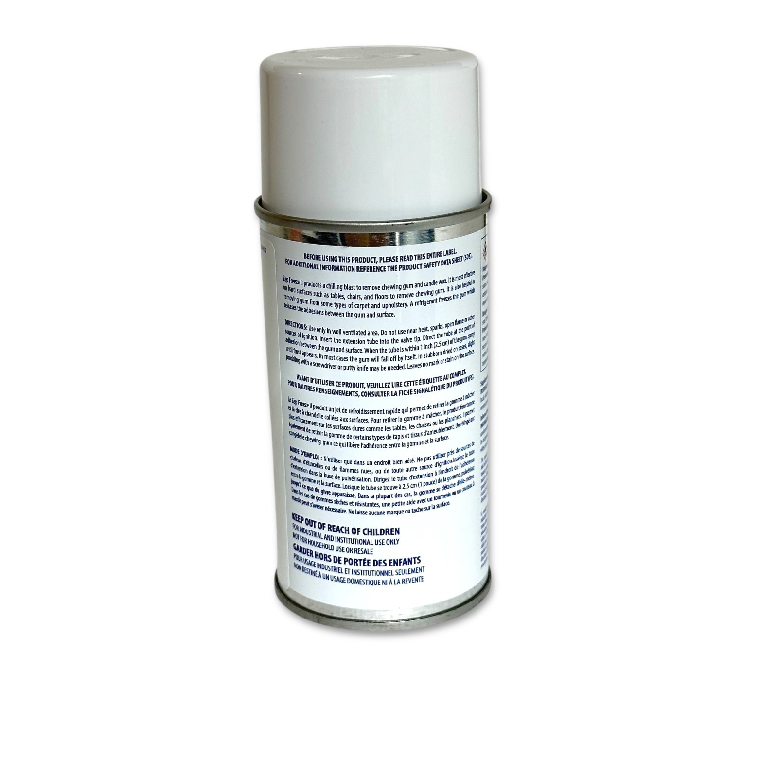 Zep Freeze II Gum Remover Freezing Spray 6oz Cans , 6 Pack