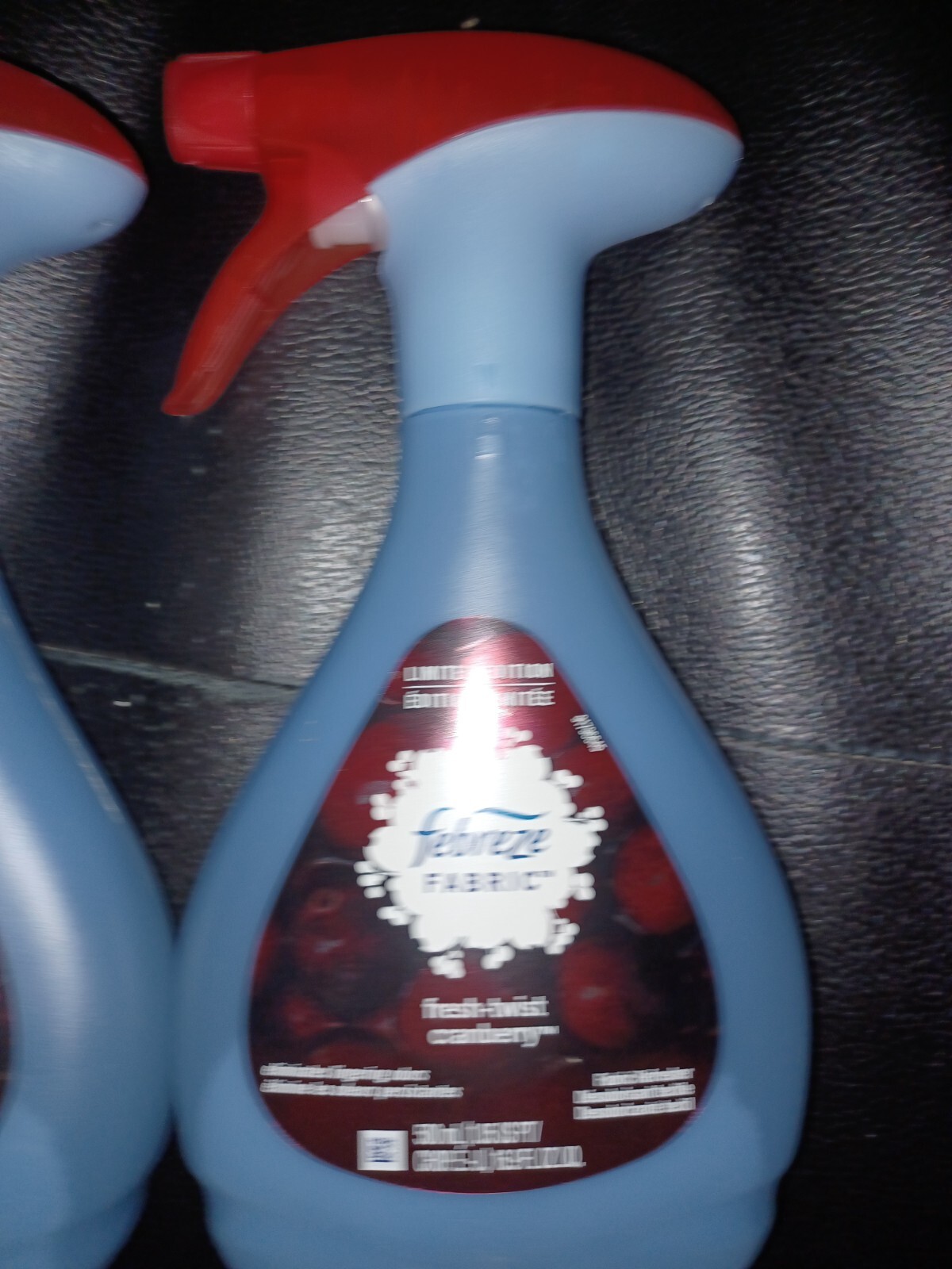 2 Febreze Fabric Refresher Spray Fresh-Twist Cranberry Limited Edition, 16.9oz