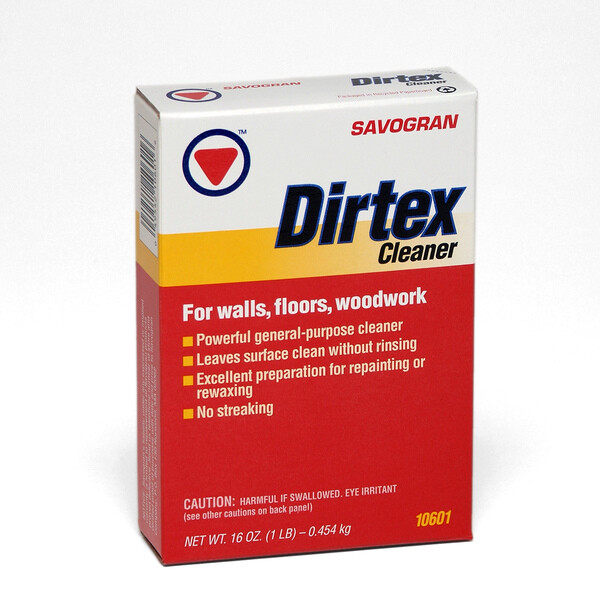 Dirtex 10601 Cleaner, 1 lb Box, Solid, Orange