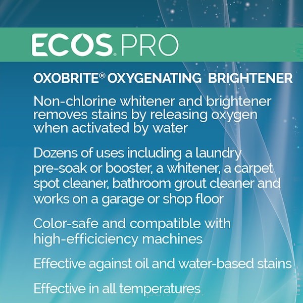 Ecos Pl9892/04 Stain Remover, 8.5 Lb, Jug, Pk4