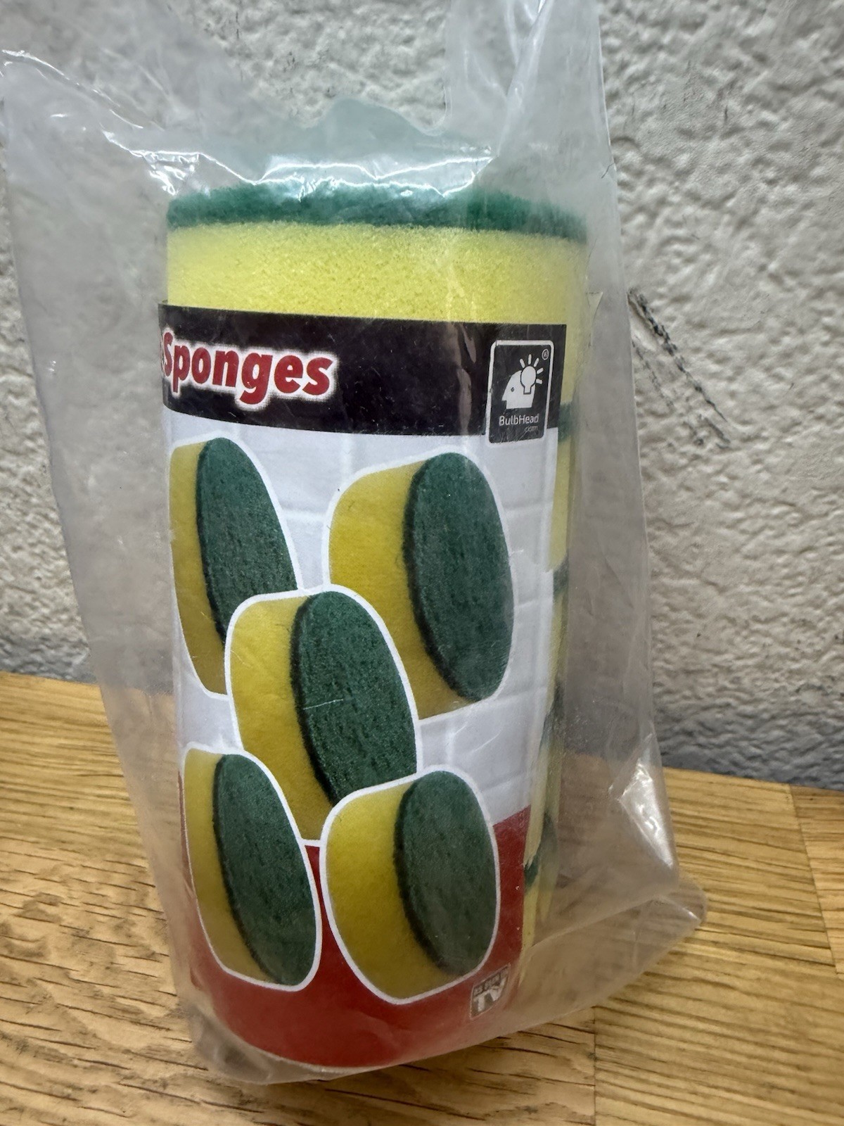 Horsepower 5 Heavy-Duty Sponges Power Scrubber Replacement AS-SEEN-ON Sealed