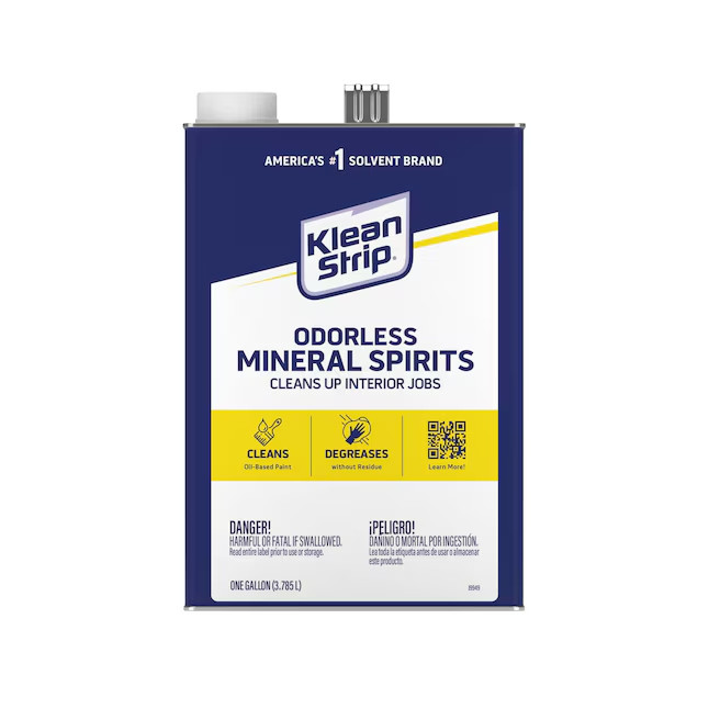 Klean Strip 128 -fl oz Fast to dissolve Odorless mineral spirits