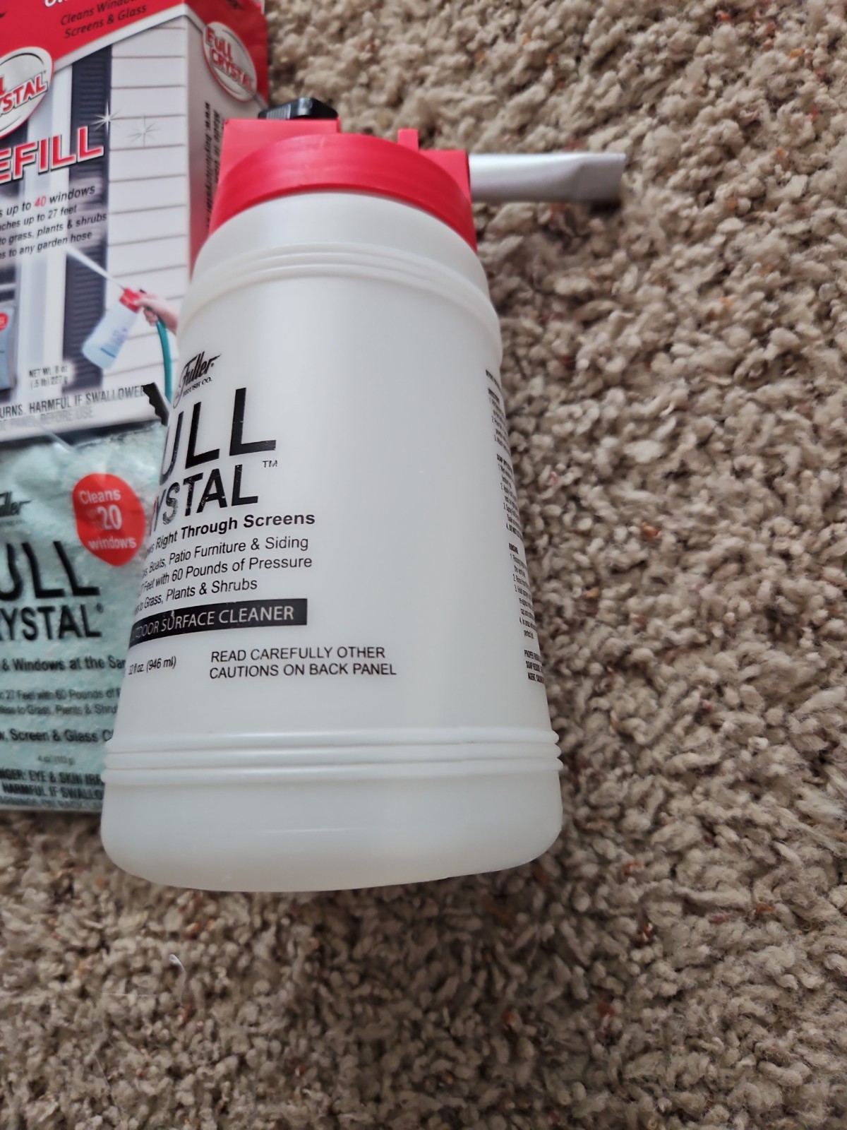 Fuller Brush FBFC-6 As Seen On TV Full Crystal Window & Glass Cleaner