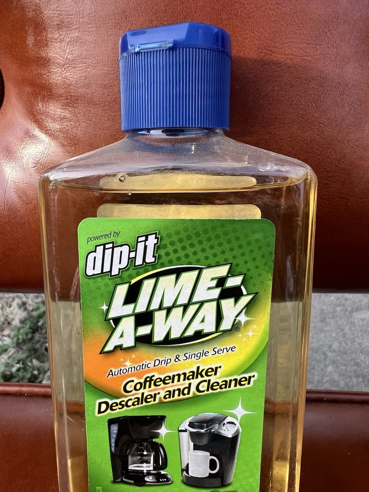 DIP-IT Lime-A-Way Coffeemaker Descaler & Cleaner 7 oz Liquid Bottle SEALED NEW